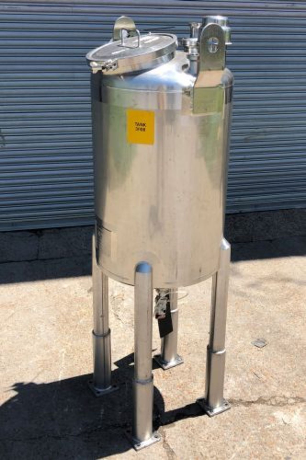 30 gallon A & B Process Systems stainless steel tank