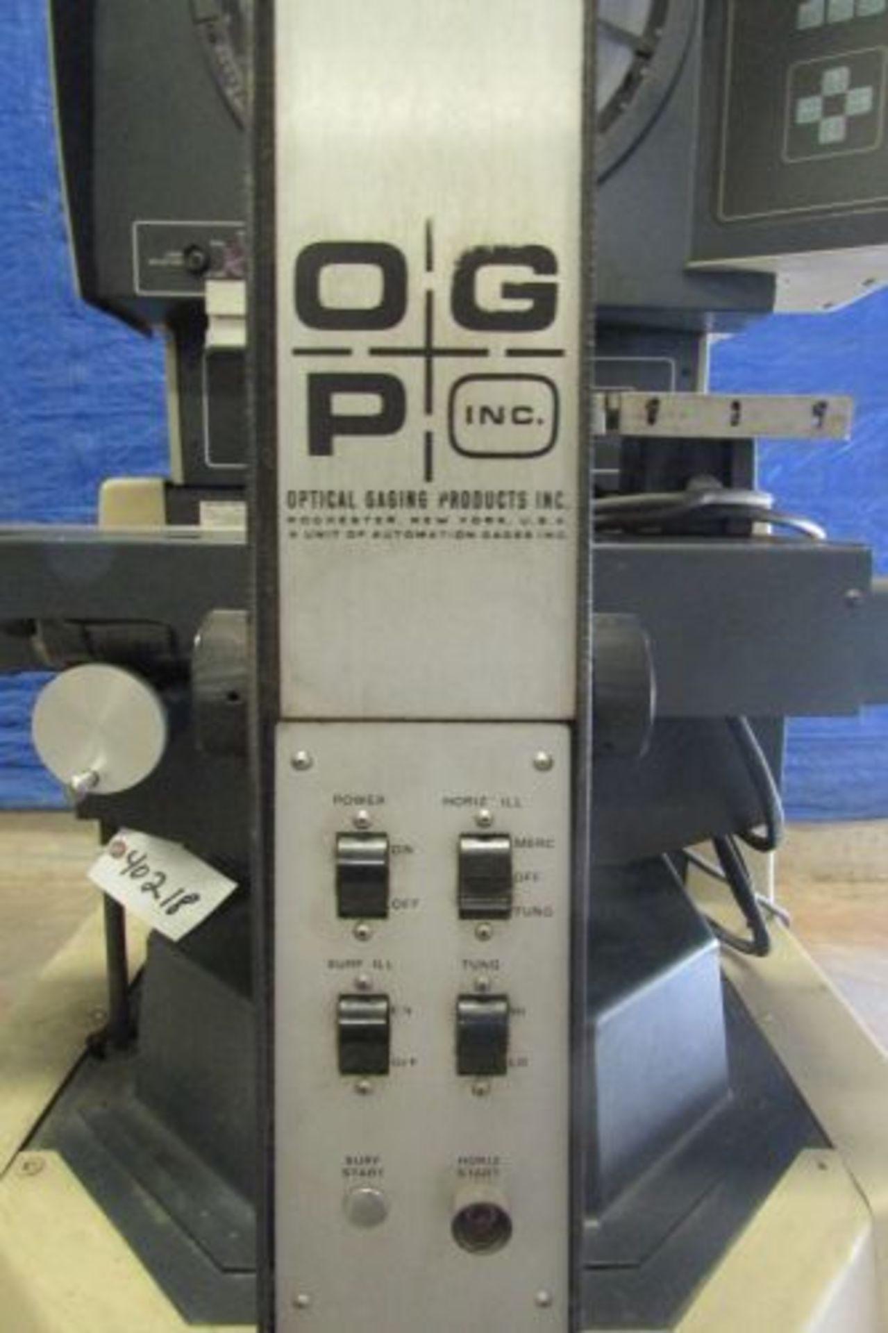 Optical Gauging Products Inc. optical comparator - Image 4 of 6