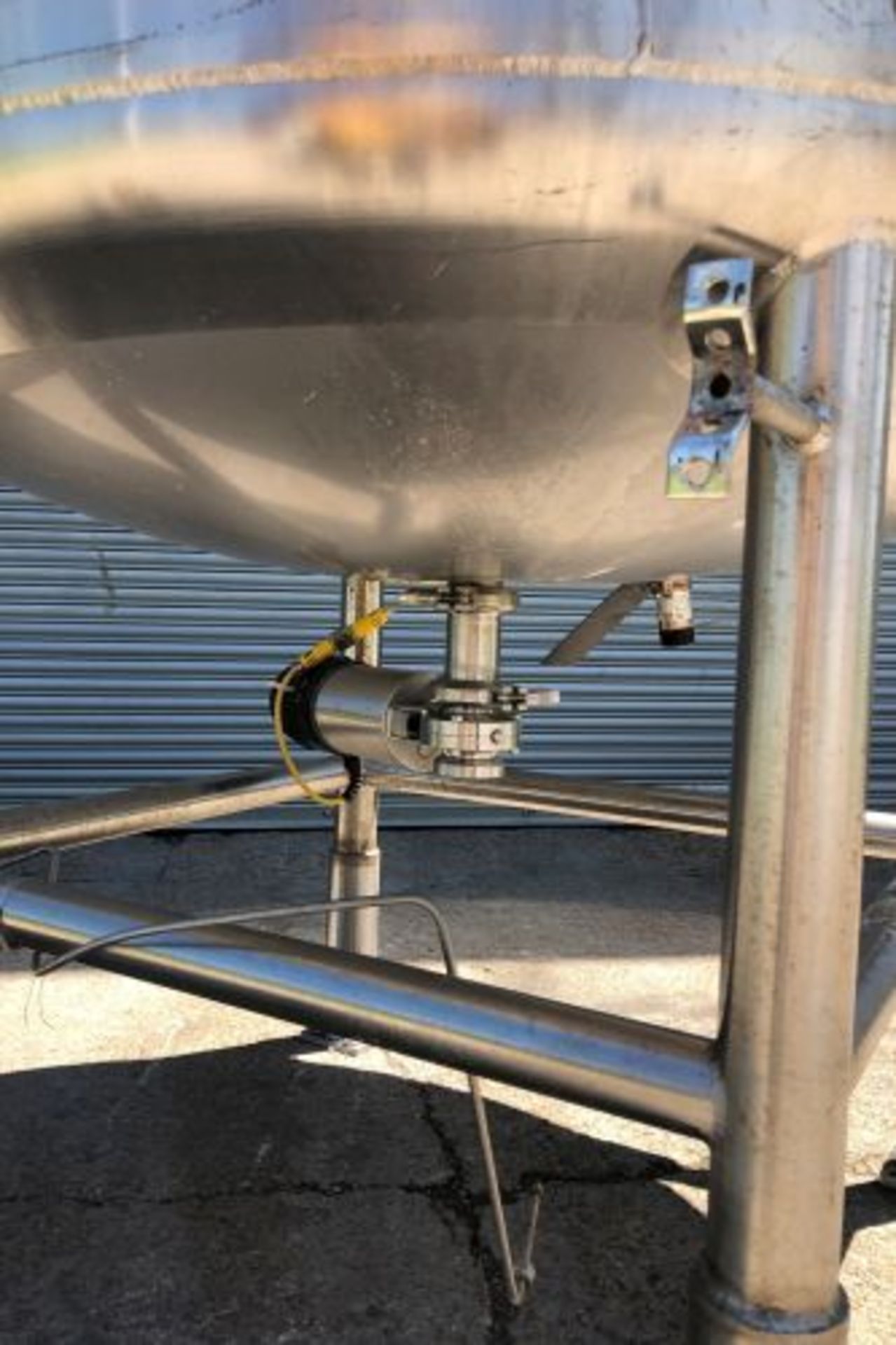 360 gallon A & B Process Systems insulated stainless steel tank - Image 4 of 5