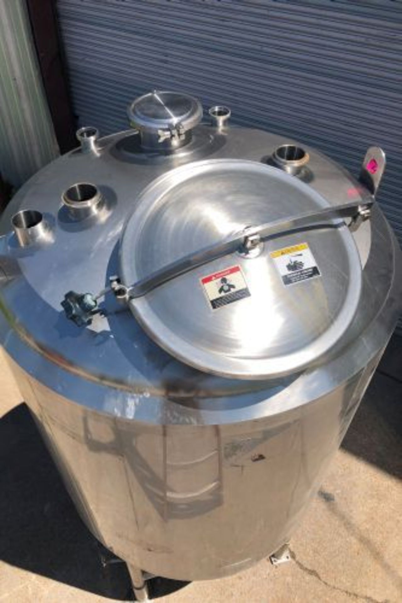 360 gallon A & B Process Systems insulated stainless steel tank - Image 2 of 5
