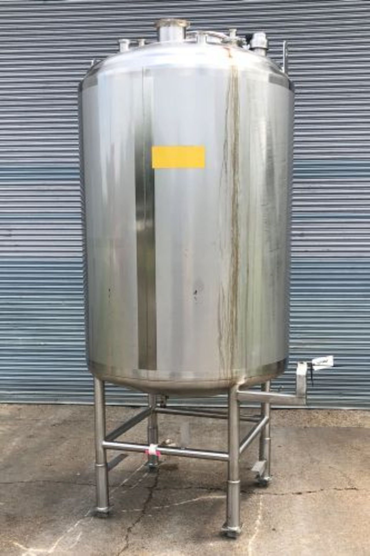 350 gallon A & B Process Systems stainless steel insulated tank