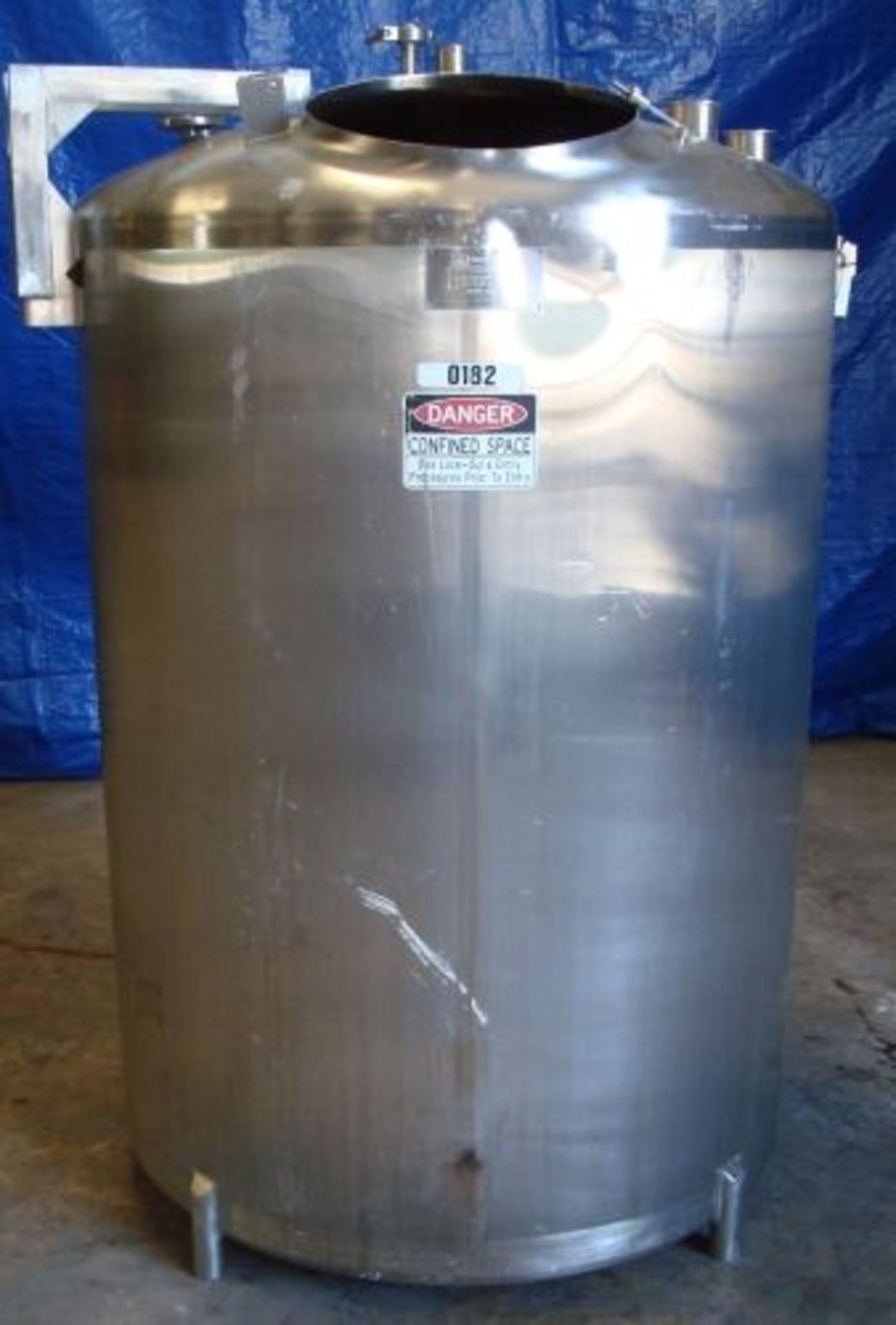 400 gallon Cherry-Burrell stainless steel tank