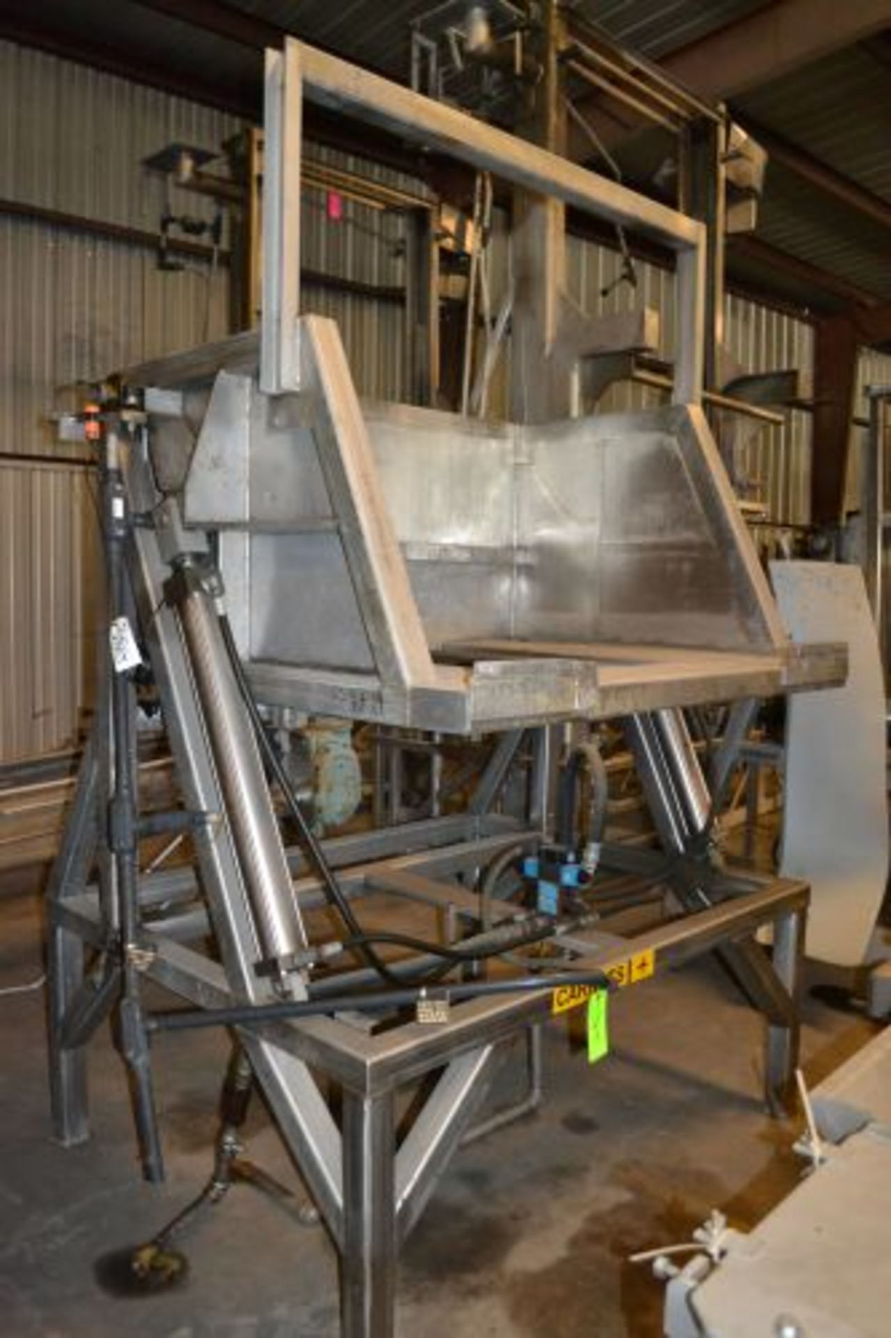 Stainless steel dumper