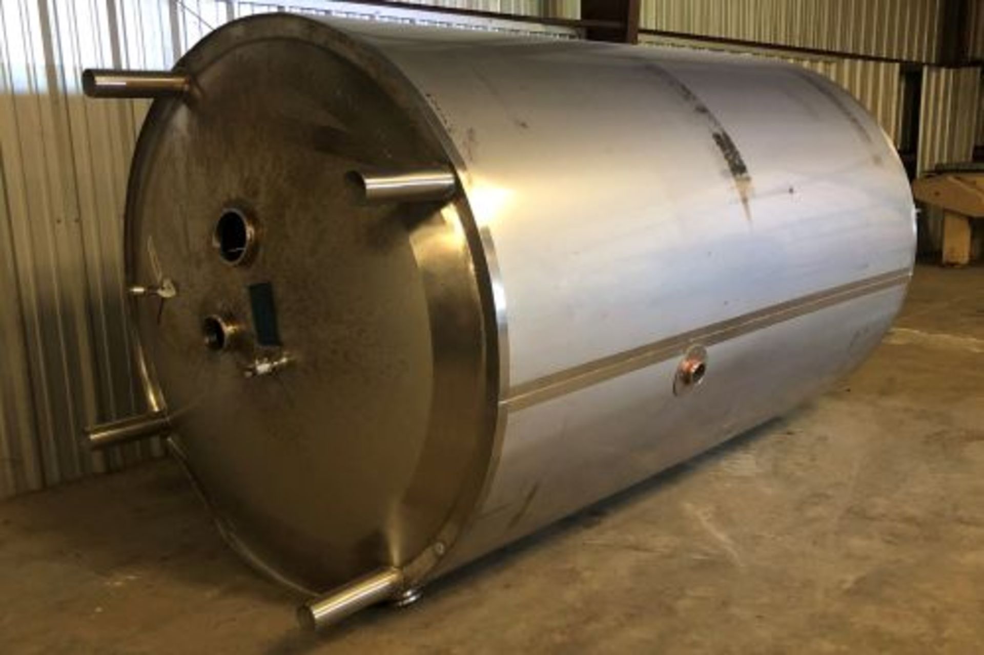 1750 insulated stainless steel mixing tank - Image 3 of 7