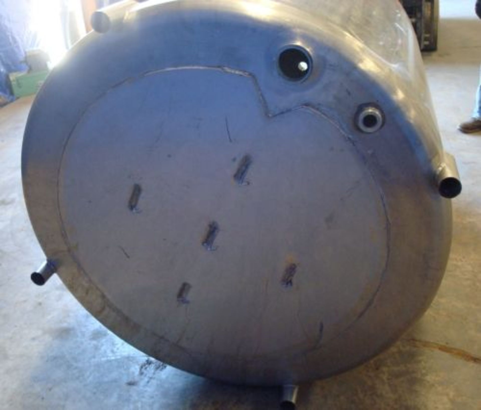 400 gallon Cherry-Burrell stainless steel tank - Image 6 of 6