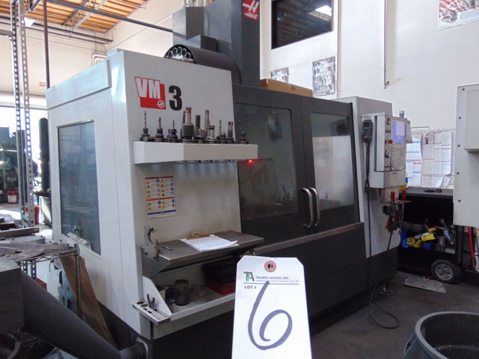 (June 2015) Haas mod. VM-3, CNC Vertical Machine Center w/ 30" x 48" Table; S/N 1124212 (No Vise, No