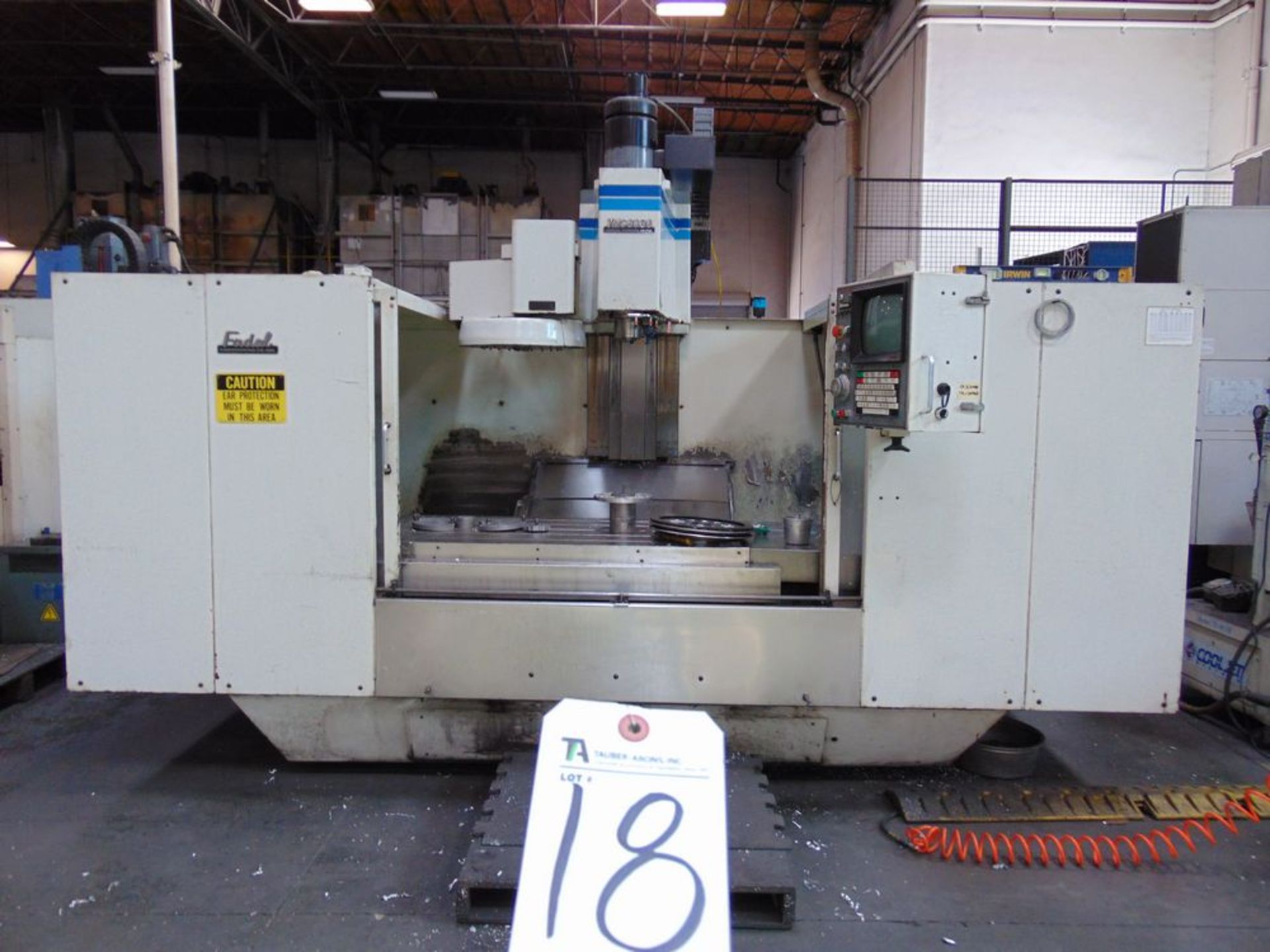 (1992) Fadal mod. VMC6030HT, CNC Vertical Machine Center w/ 60" x 20" Tables, 21-Post ATC; S/N