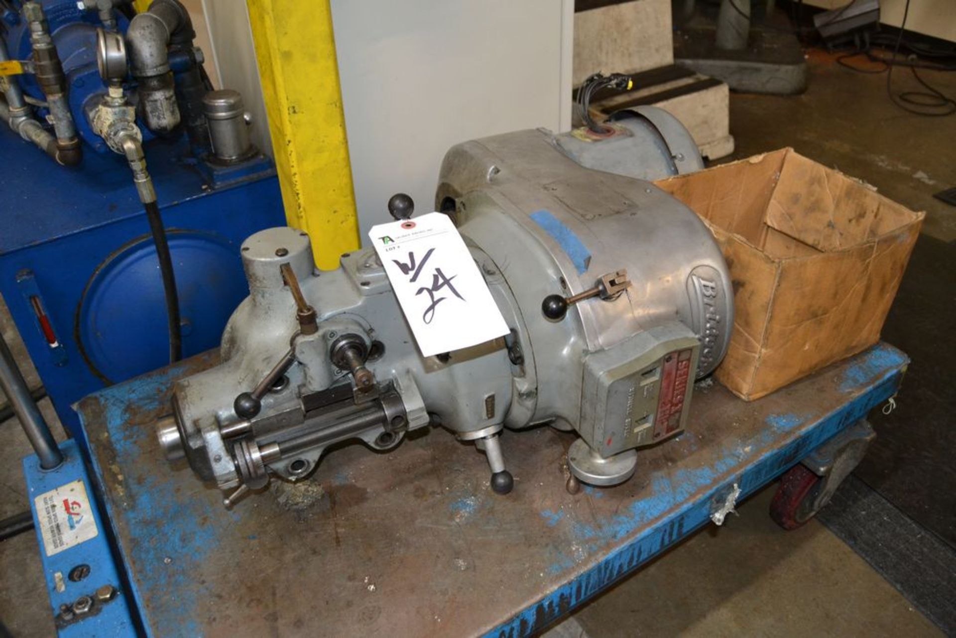 Bridgeport Series I 2hp Vertical Mill, Power