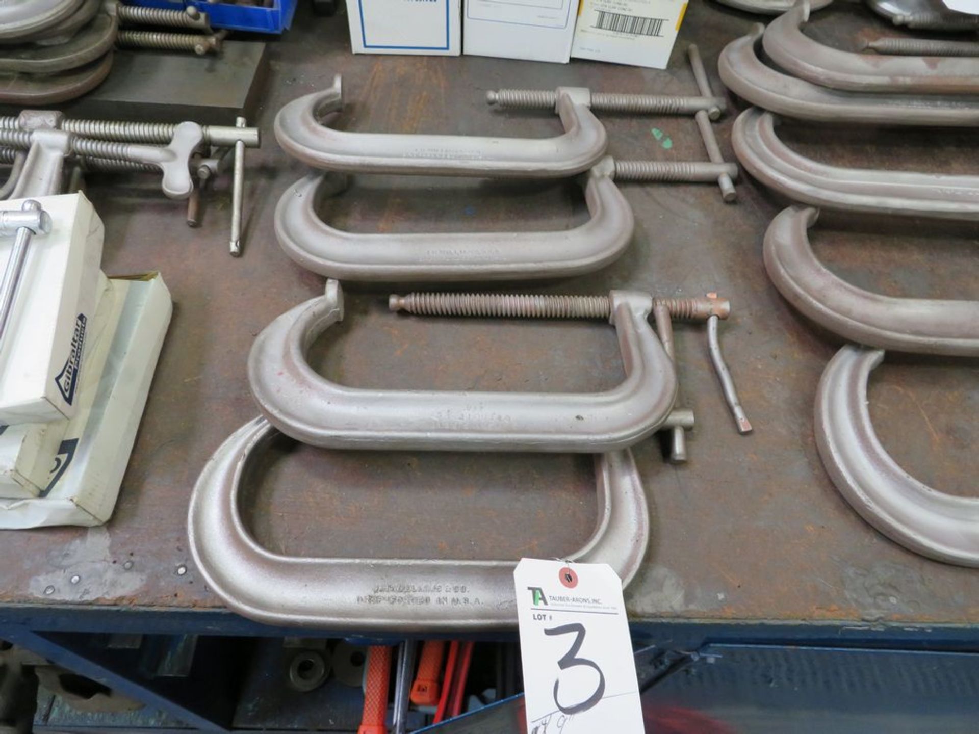 9" C-Clamps