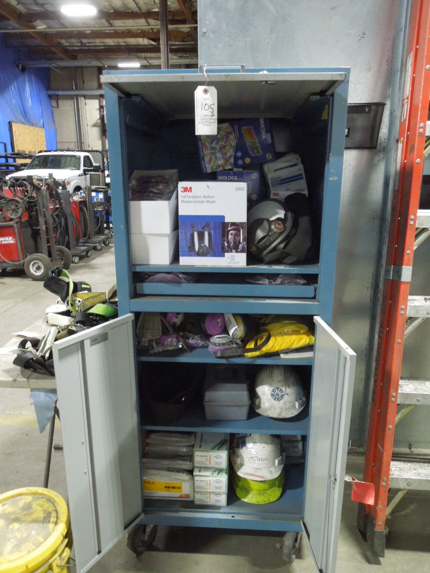 Safety Cabinet w/Contents & Spill Kit