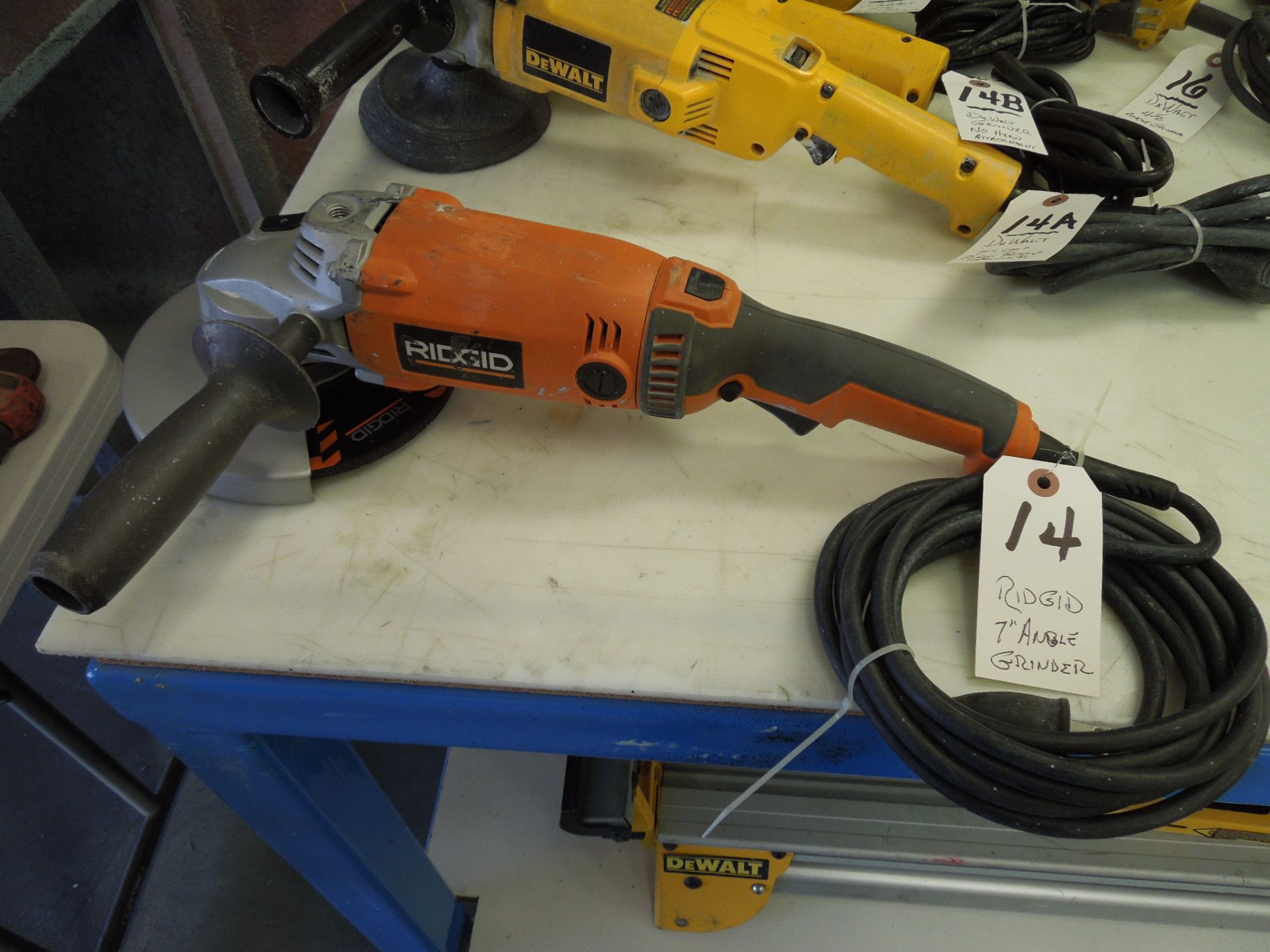 Ridgid 7" Angle Grinder