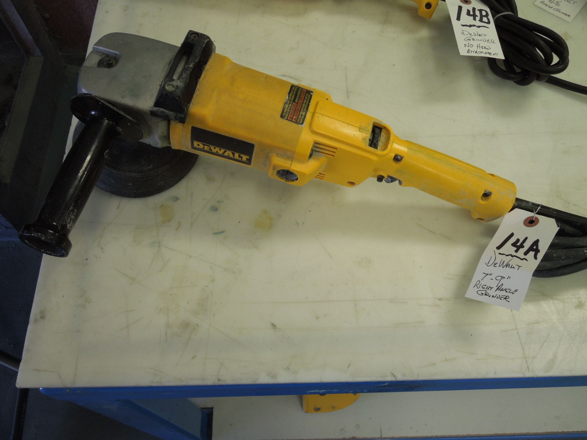 DeWalt 7" - 9" Right Angle Grinder