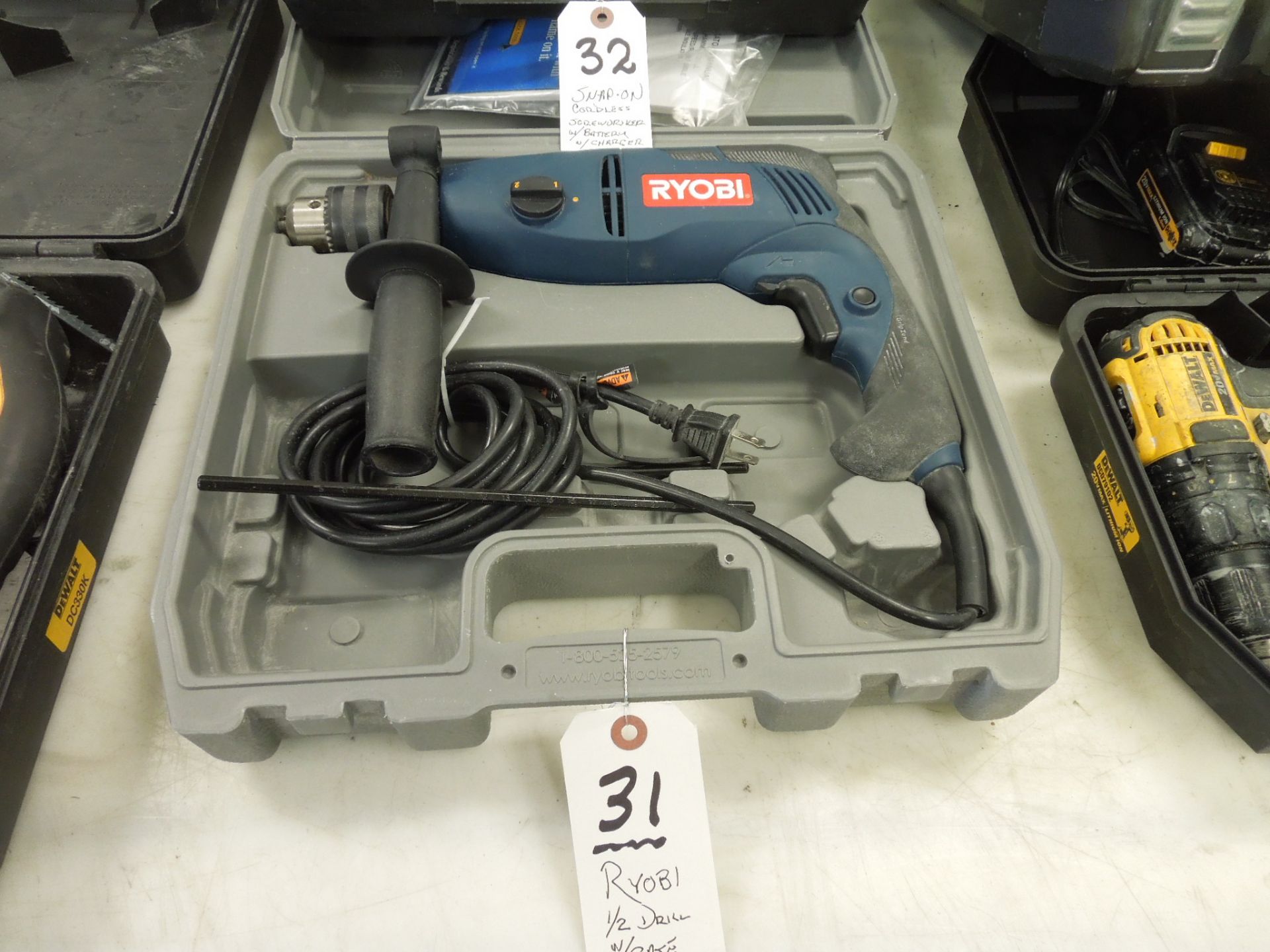 Ryobi 1/2 Drill w/ Case