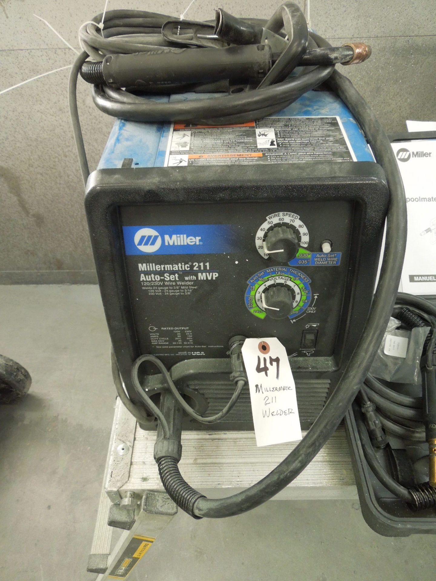 Millermatic 211 Welder - Image 2 of 3