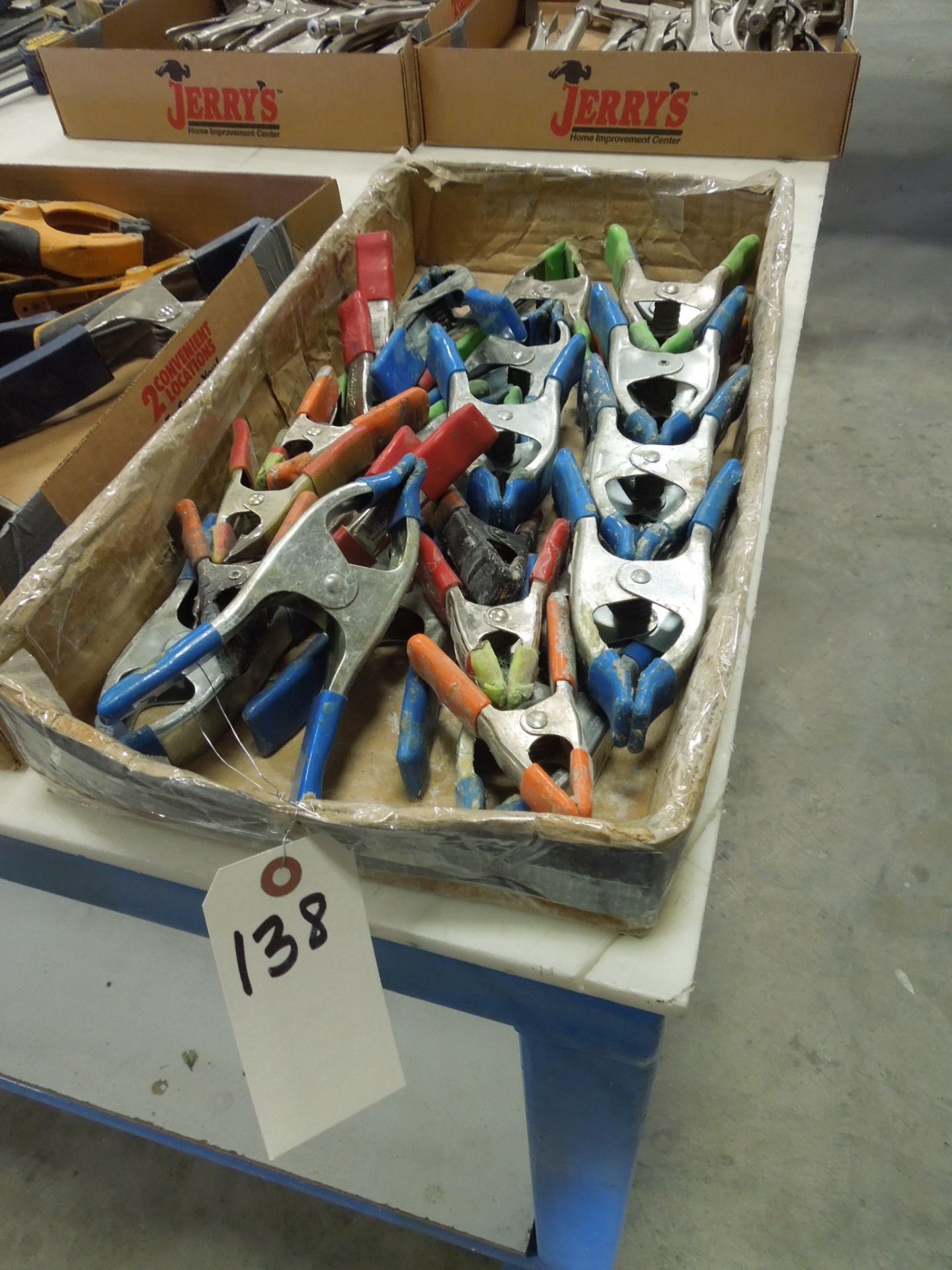Lot of Misc. Small Clamps