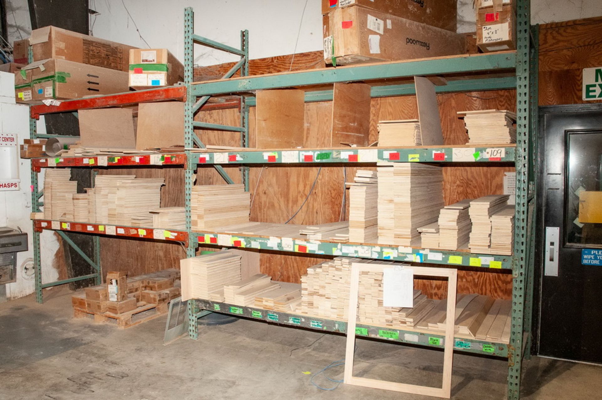 (2) Sections Pallet Rack, Interlake Style