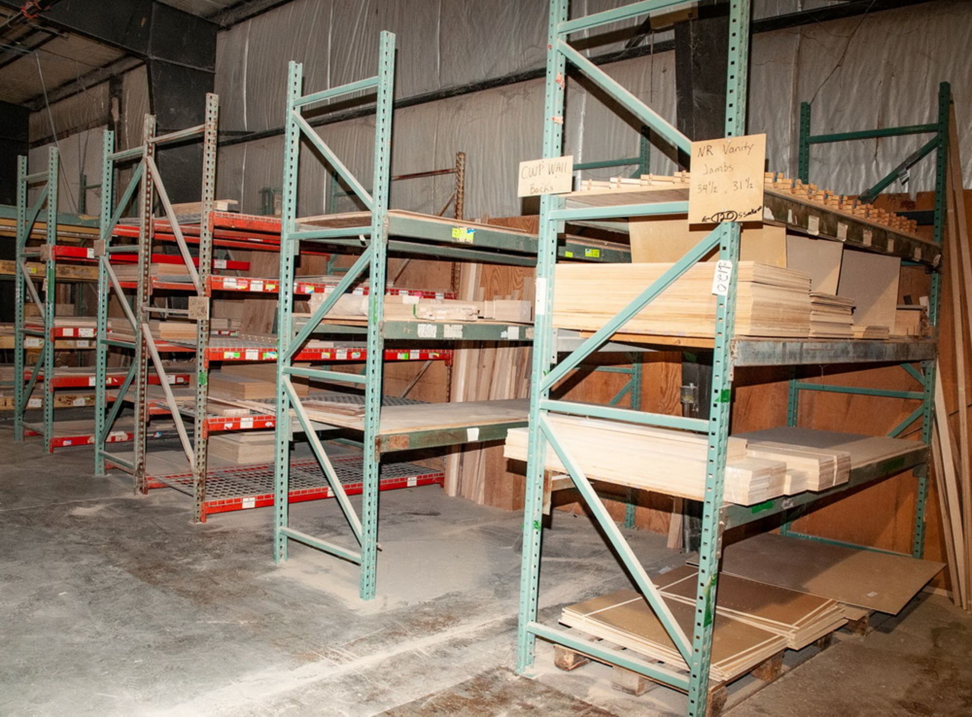 (5) Sections Pallet Rack, Interlake Style - Image 2 of 2