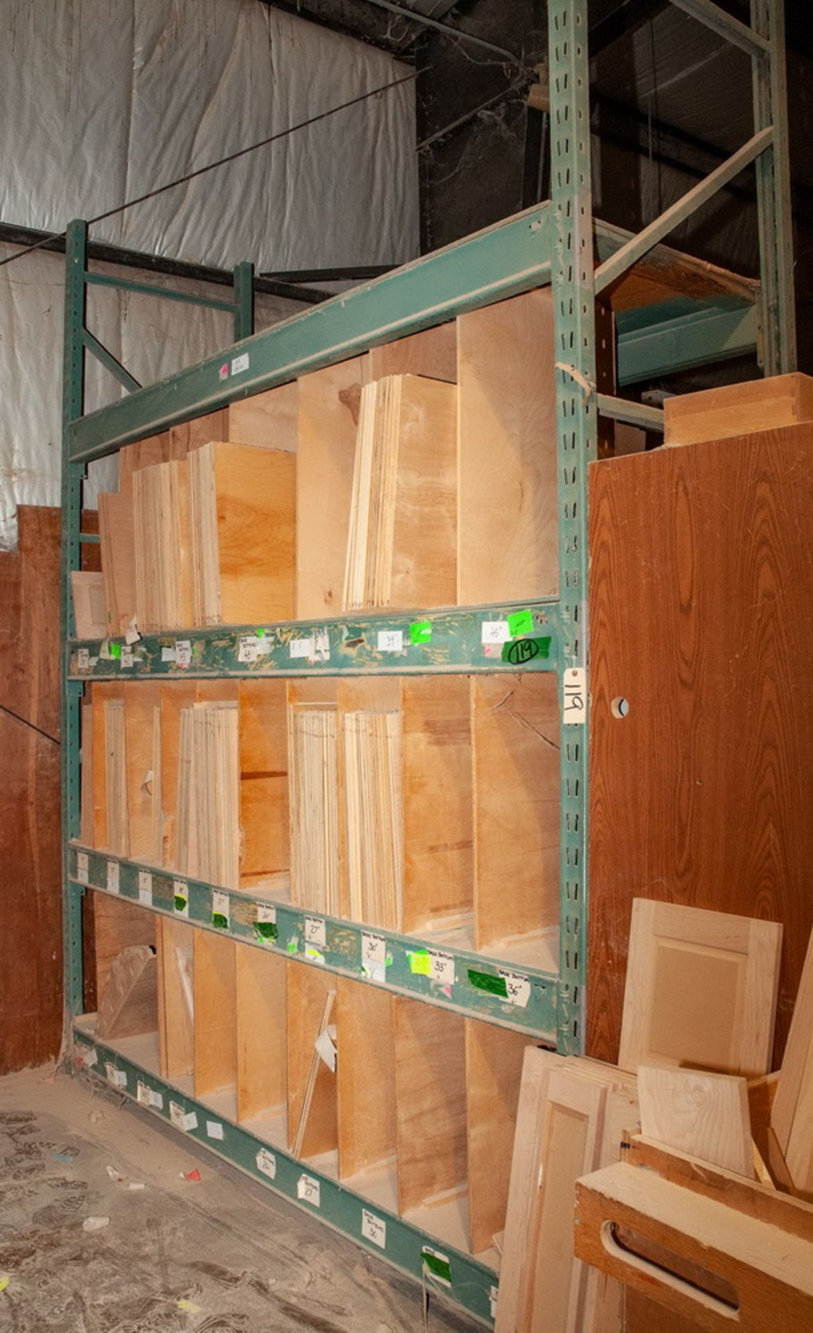 (2) Sections Pallet Rack