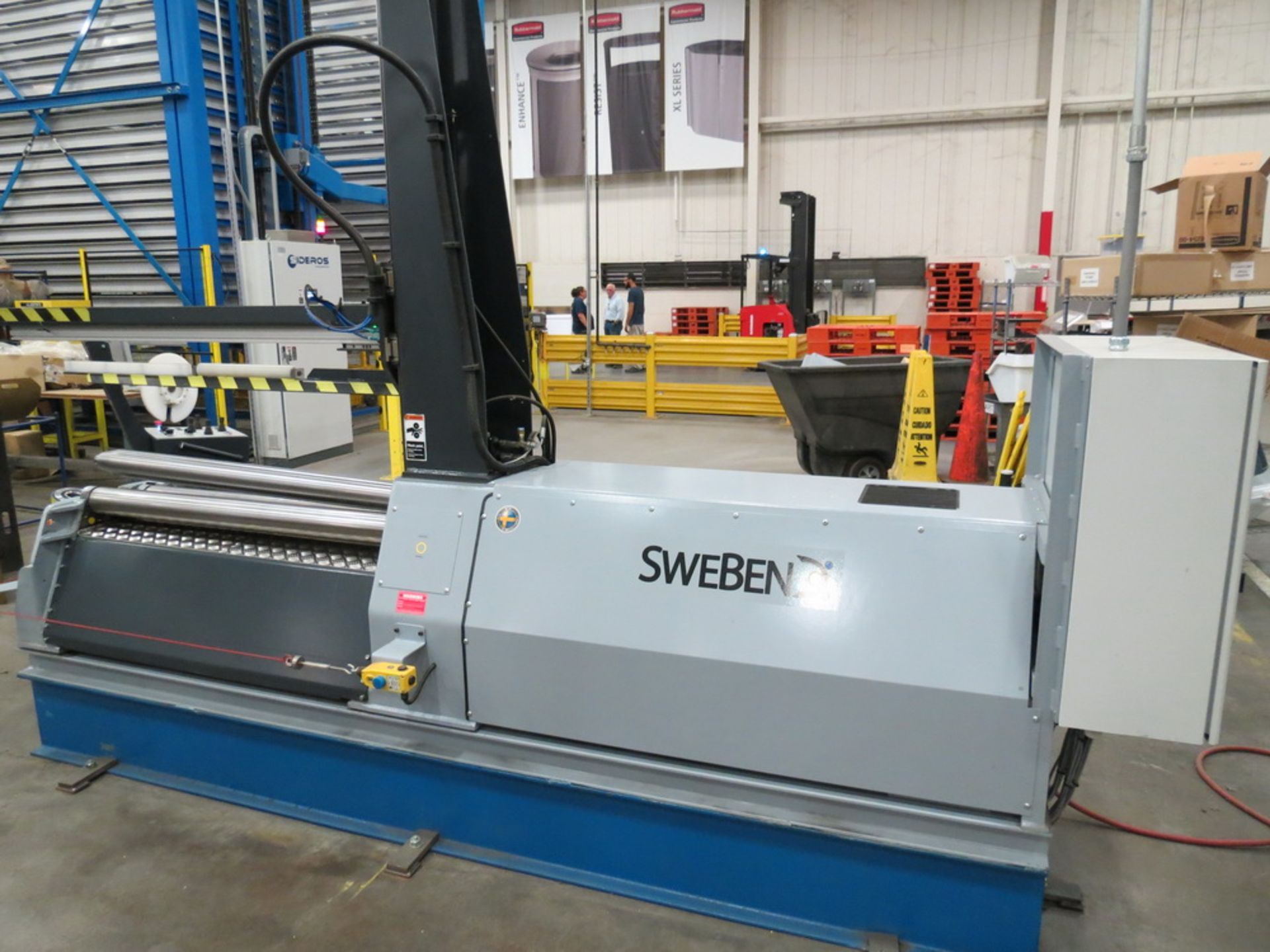 2016 SweBend PB4B 4-Roll Precision Plate Bending Roll - Image 11 of 16