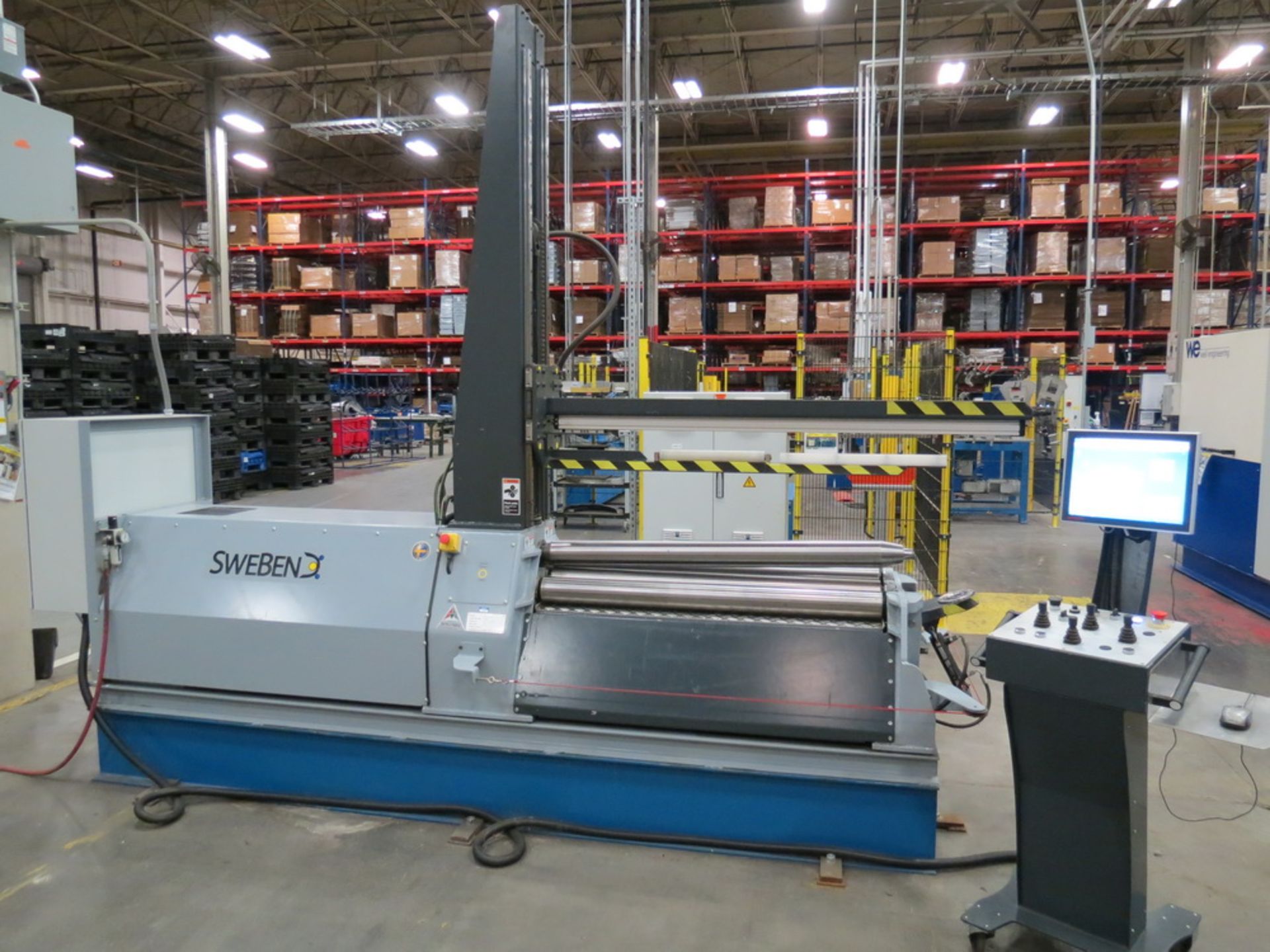 2016 SweBend PB4B 4-Roll Precision Plate Bending Roll - Image 2 of 16