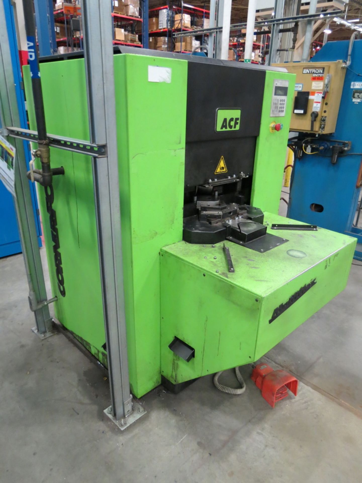 2014 ACF Engineering Model MF-50-313 Corner Former/Shear w/ Panelware Digital Controls - Image 11 of 11