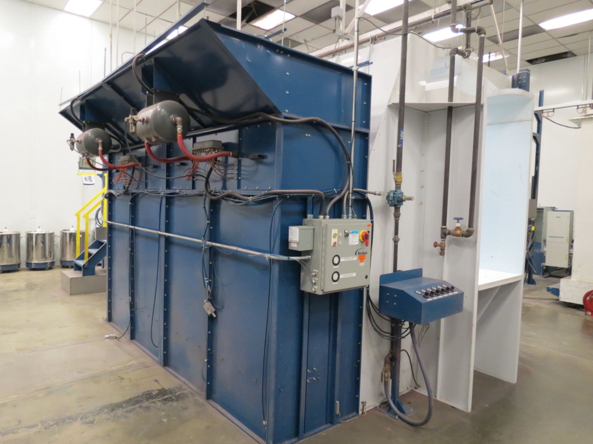 BULK BID - Nordson Automated & Manual Paint Line with Wash & Dry Sections - Image 7 of 28