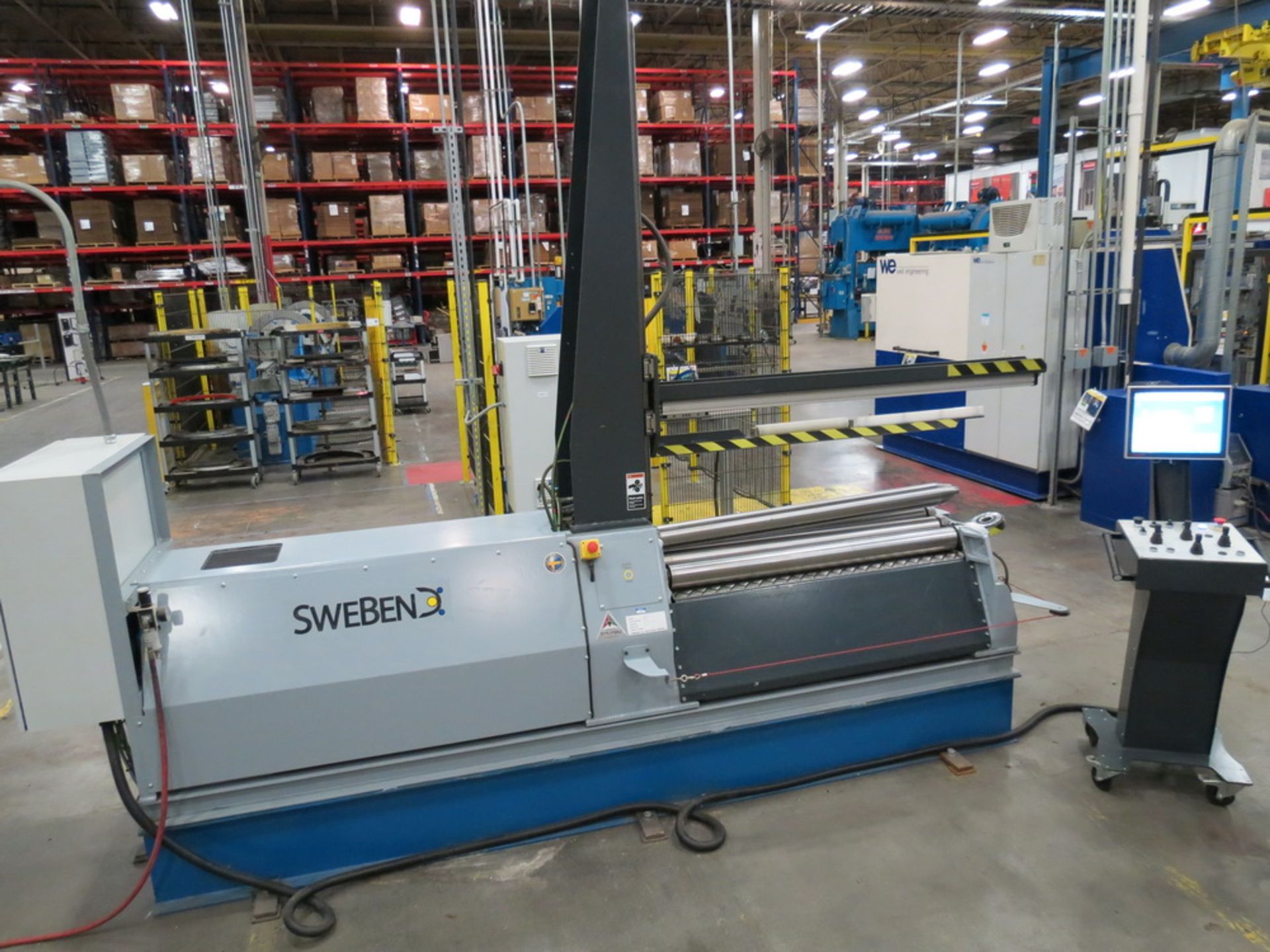 2016 SweBend PB4B 4-Roll Precision Plate Bending Roll - Image 3 of 16