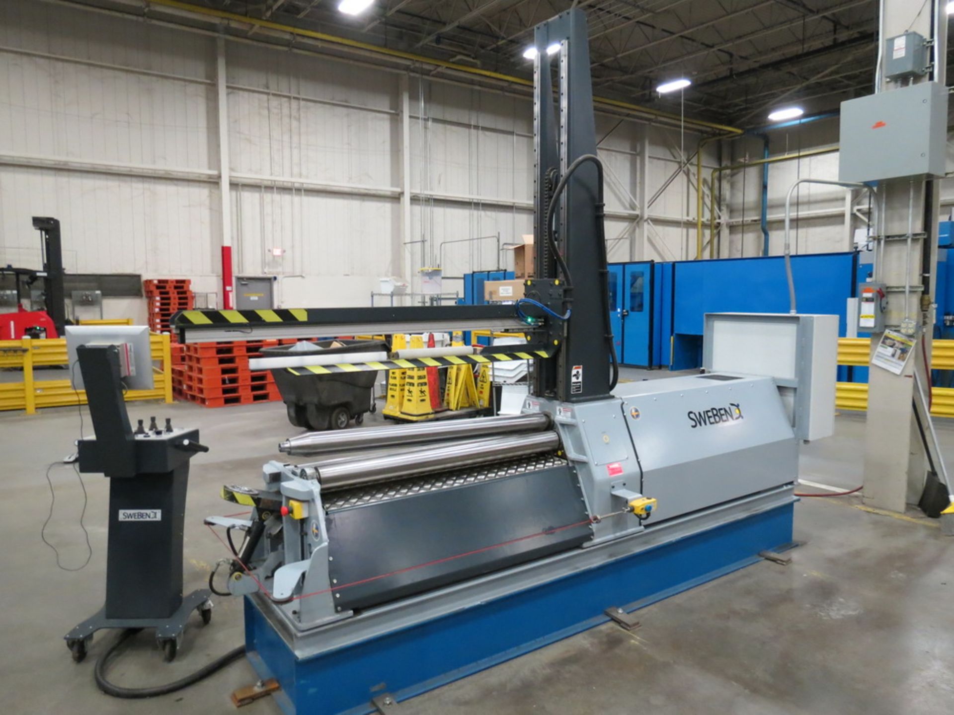 2016 SweBend PB4B 4-Roll Precision Plate Bending Roll - Image 10 of 16