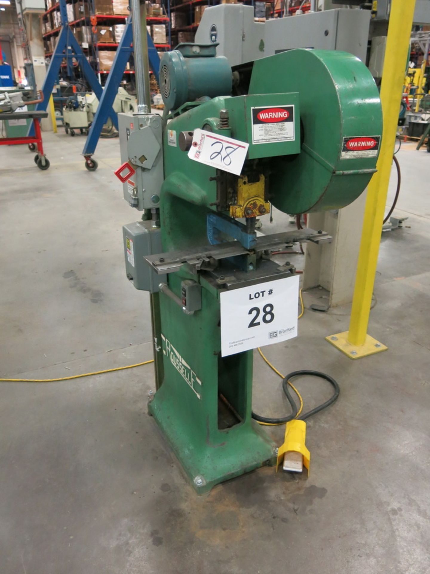 Rousselle Model OG 5-Ton OBI Press, 1 1/4" Stroke Press