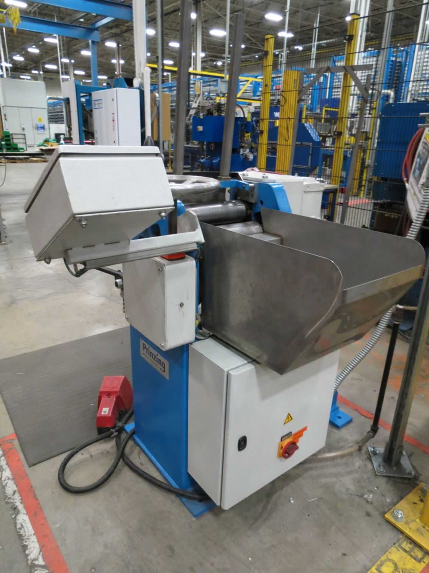 2015 Prinzing Model RME85/33 Approx. 11.5" Round 4-Roll Bender w/ Eaton Digital Controls - Image 7 of 11