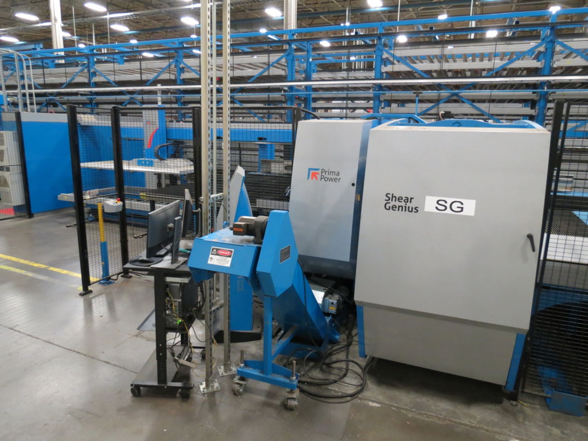 2014 Prima PowerSGe6 Combination Punch/Shear Genius Fabrication Cell - Image 11 of 28