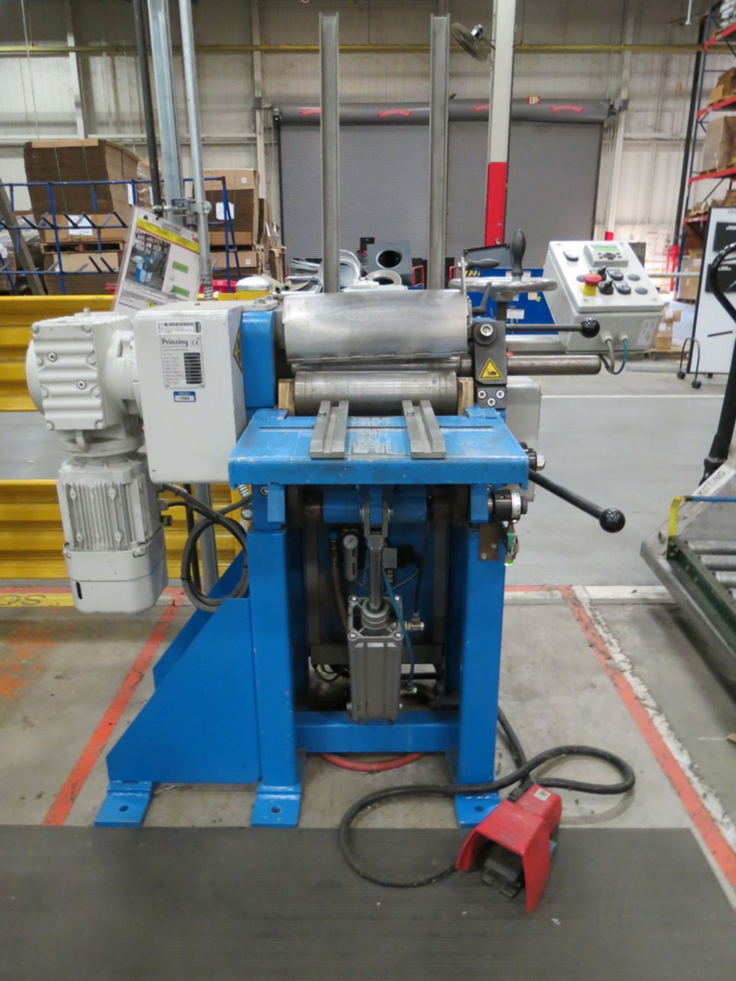 2015 Prinzing Model RME85/33 Approx. 11.5" Round 4-Roll Bender w/ Eaton Digital Controls - Image 6 of 11