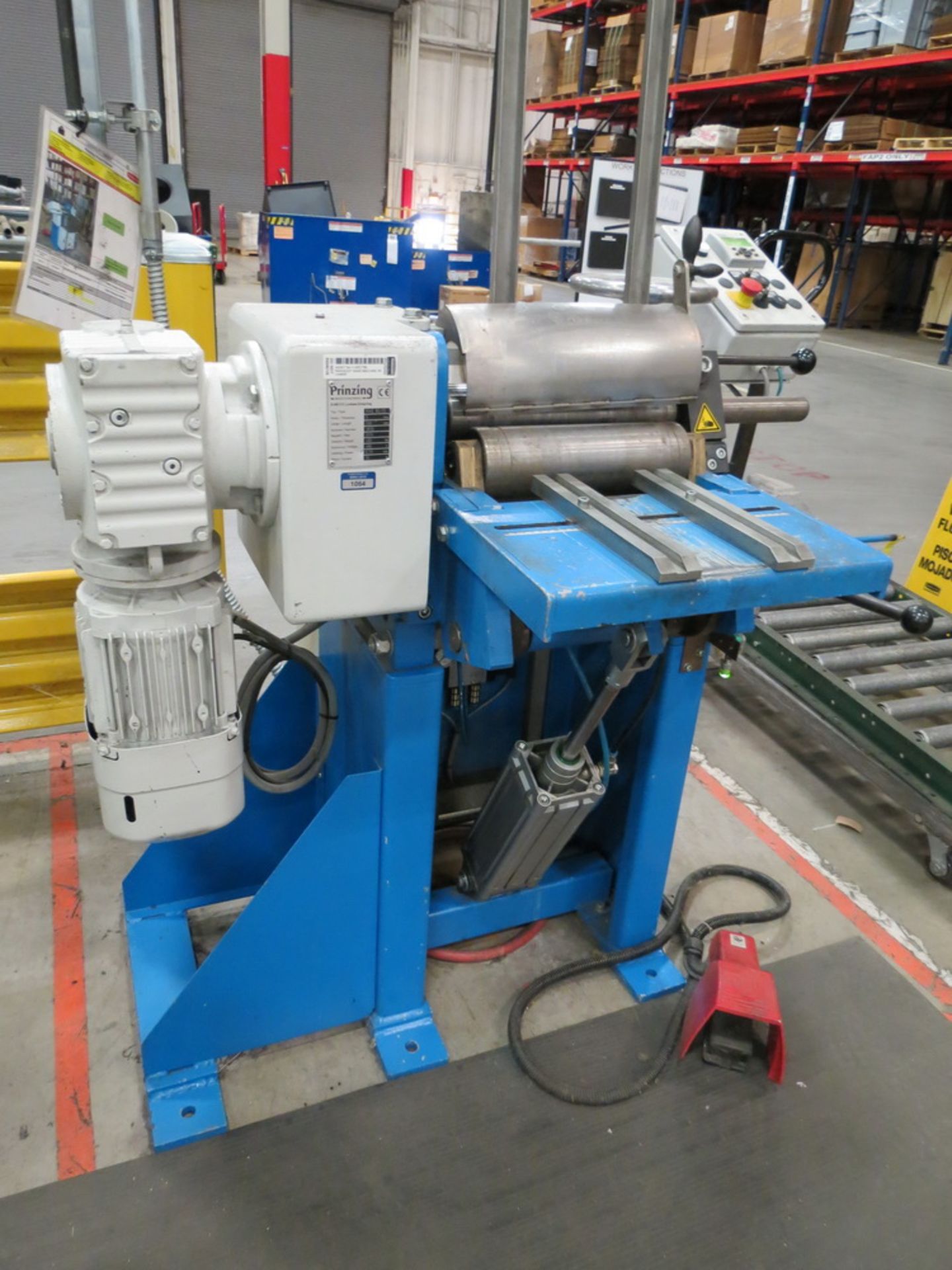 2015 Prinzing Model RME85/33 Approx. 11.5" Round 4-Roll Bender w/ Eaton Digital Controls - Image 5 of 11