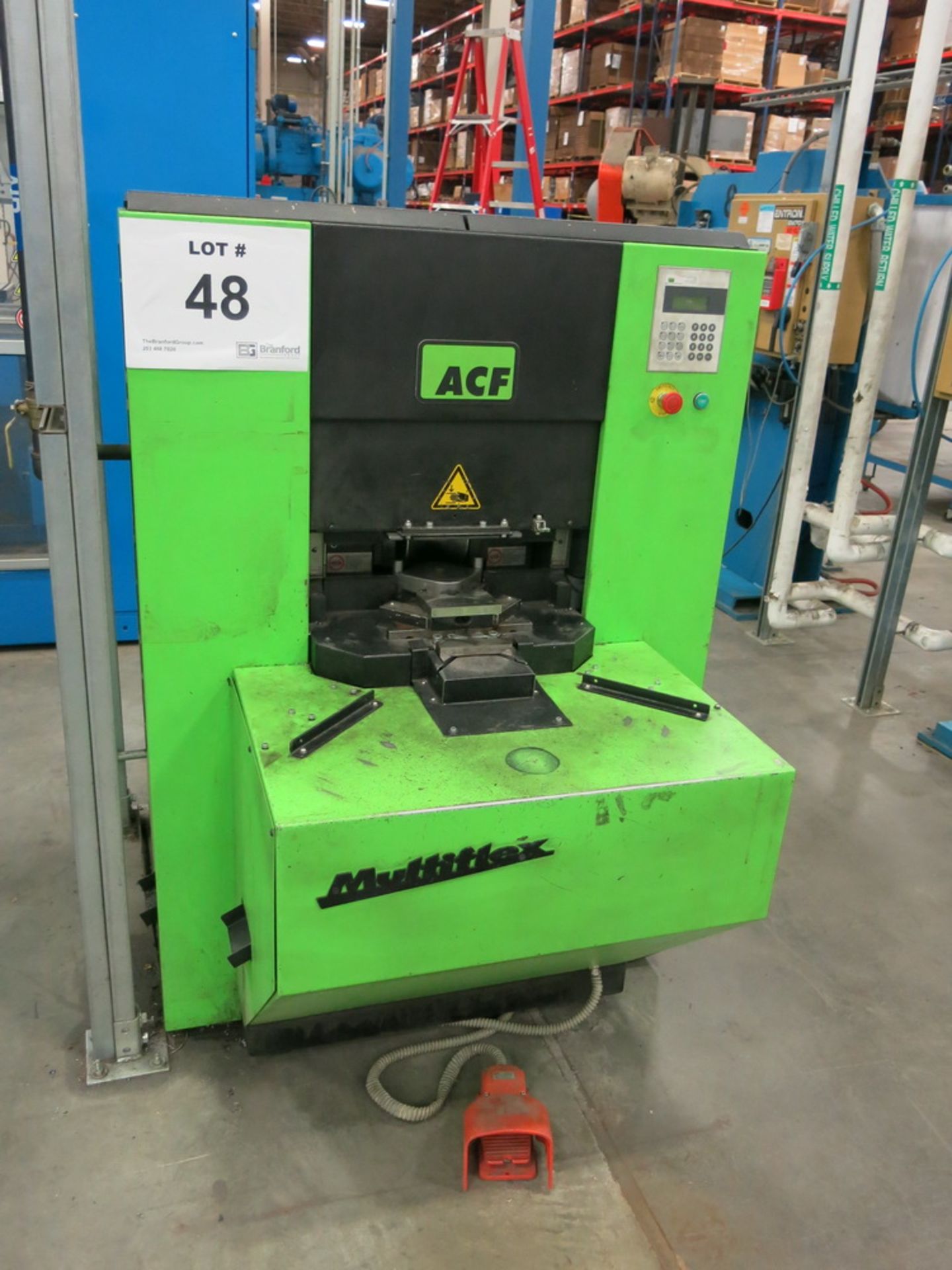 2014 ACF Engineering Model MF-50-313 Corner Former/Shear w/ Panelware Digital Controls - Image 2 of 11