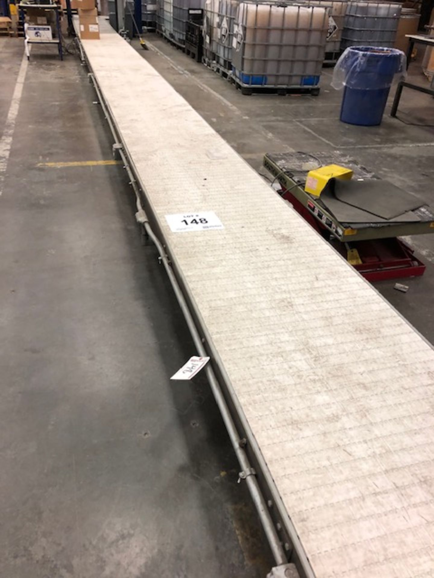 Keenline 35' Variable Speed Power Belt Conveyor, 30" Wide