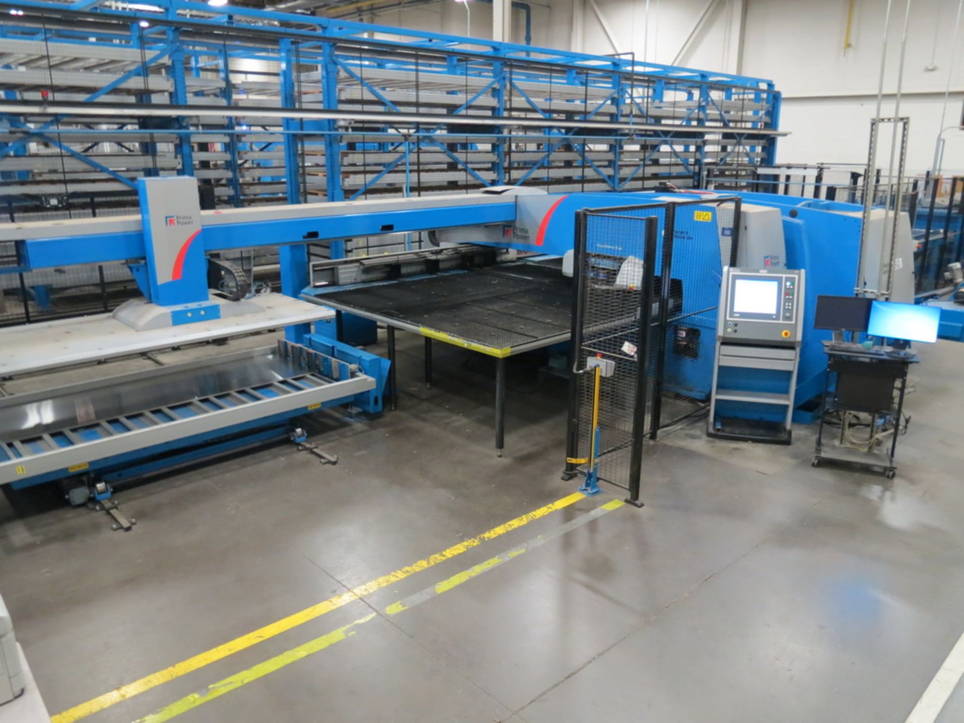 2014 Prima PowerSGe6 Combination Punch/Shear Genius Fabrication Cell - Image 2 of 28