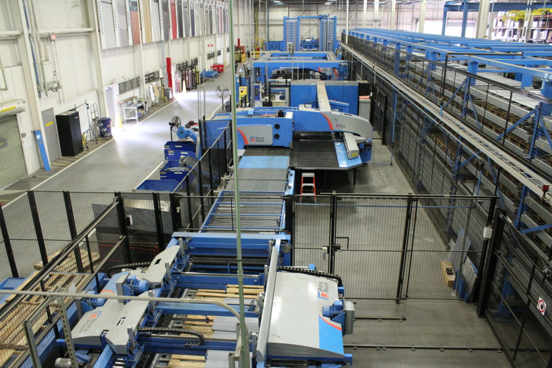 BULK BID - Prima Power Flexible Manufacturing Punch, Laser, Shearing and Bending Cell