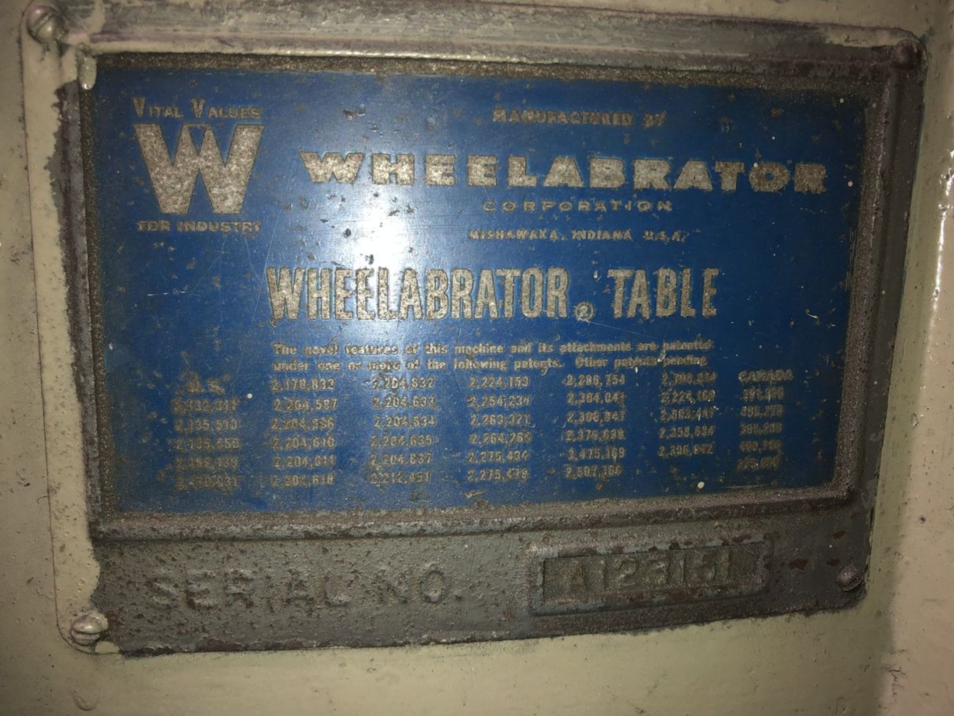 Wheelabrator Multi-Table Shot Blaster w/ Dust Collector - Image 4 of 9