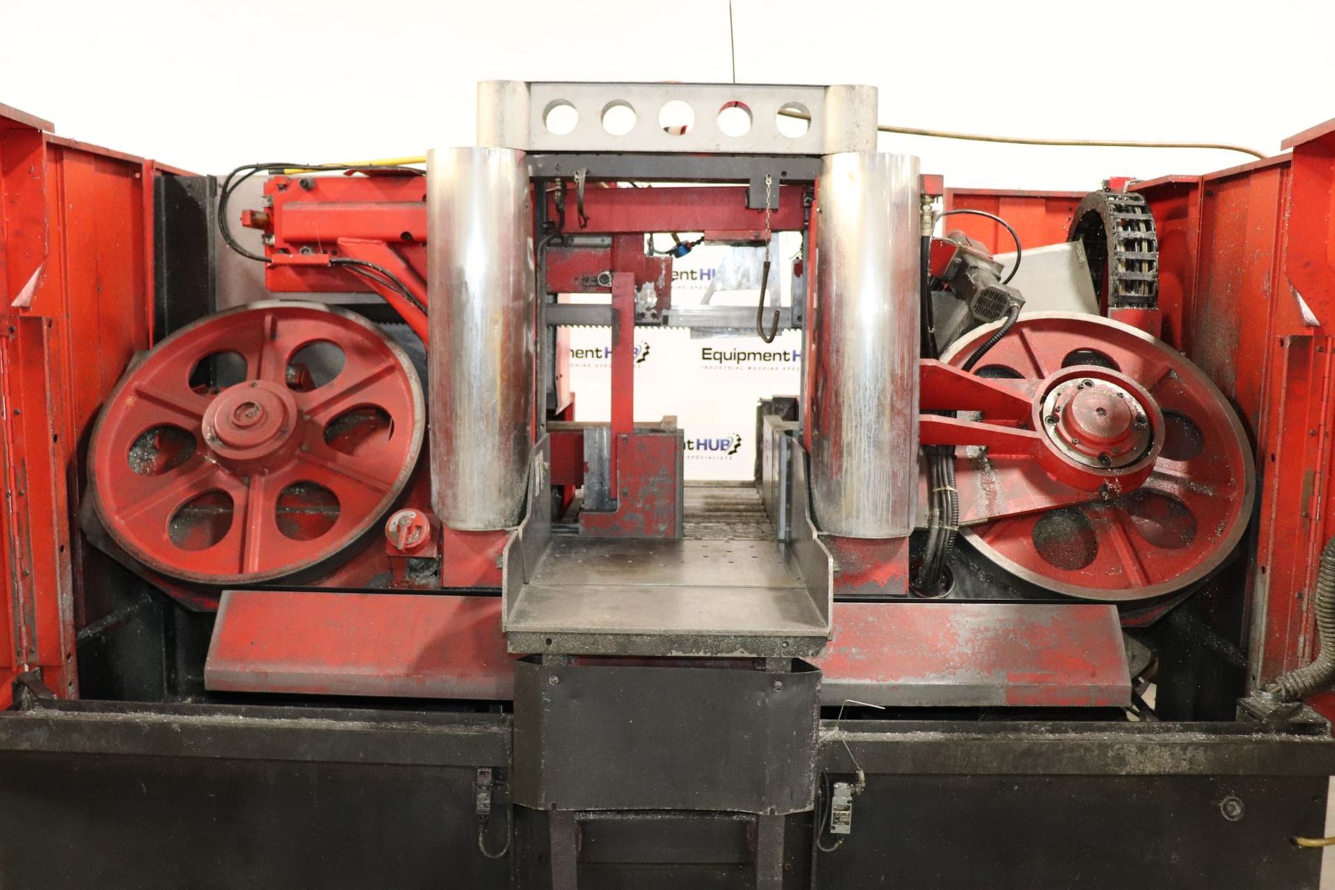 Amada HFA 530 CNC 20.9" x 20.9" Horizontal CNC Controlled Metal Cutting Band Saw - Image 6 of 12