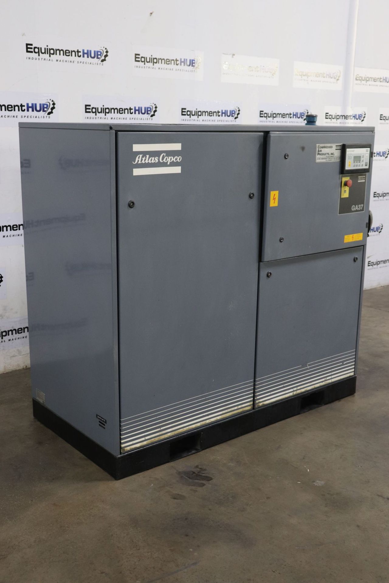 Atlas Copco GA37 50HP Rotary Air Compressor - Image 3 of 13