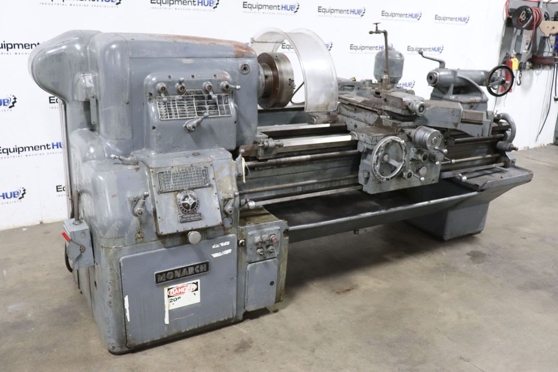 Monarch Model 61 16" / 24" x 54" Engine Lathe with Tracer Attachment - Image 3 of 12