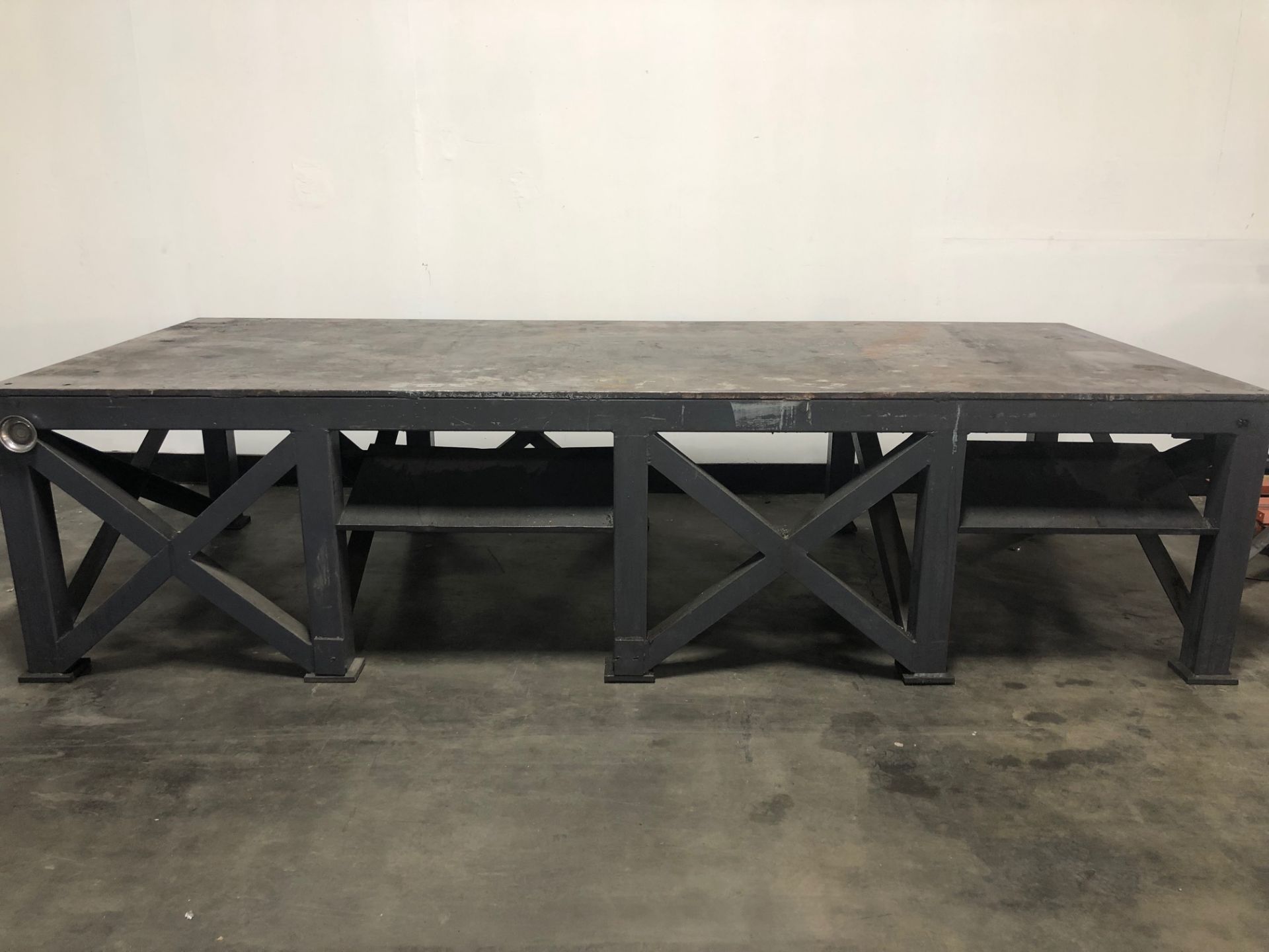 5' x 12' x 3' Steel Work Welding Table 3/4" Plate Top