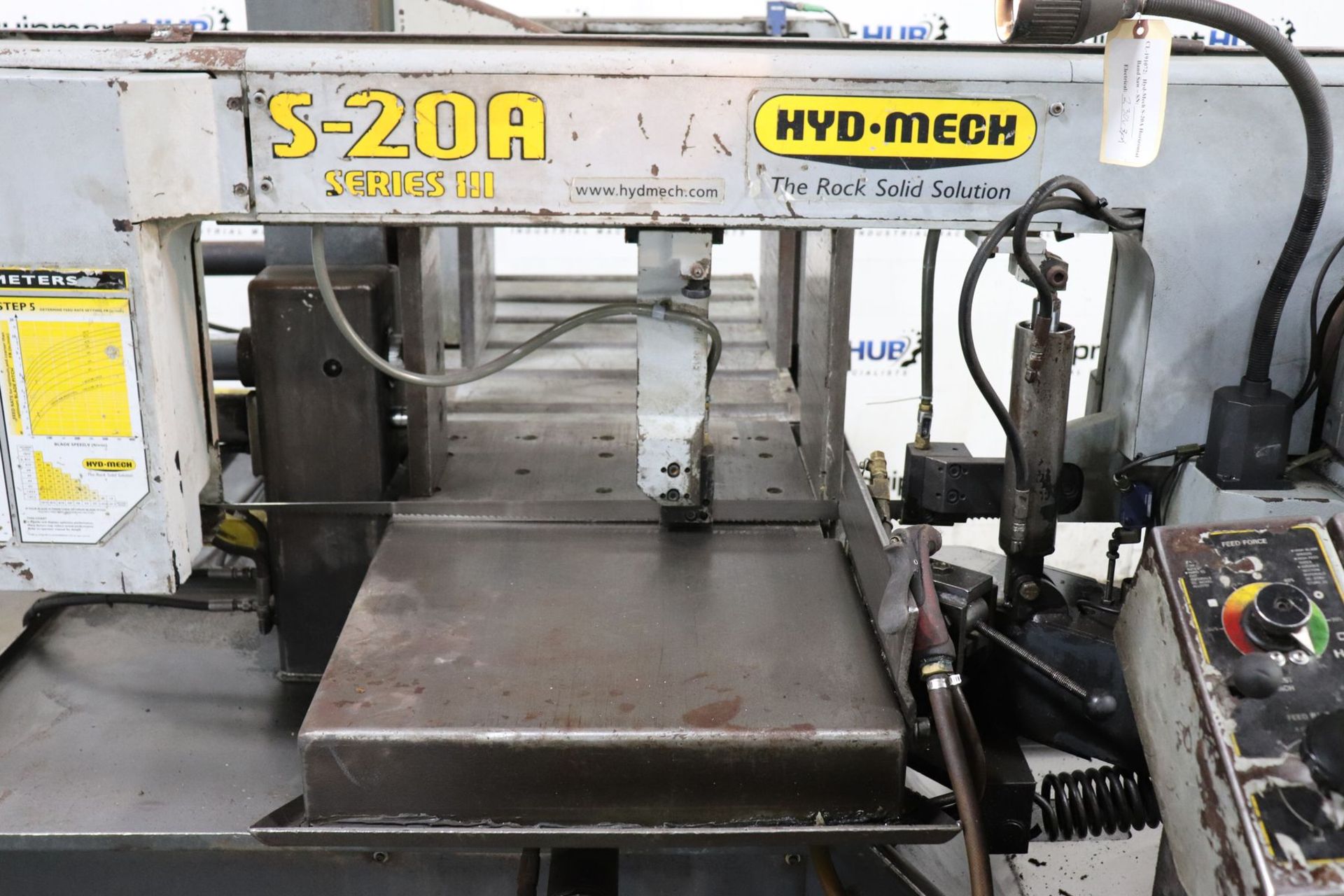 Hyd-Mech S-20A 13" x 18" Automatic Horizontal Band Saw - Image 3 of 8
