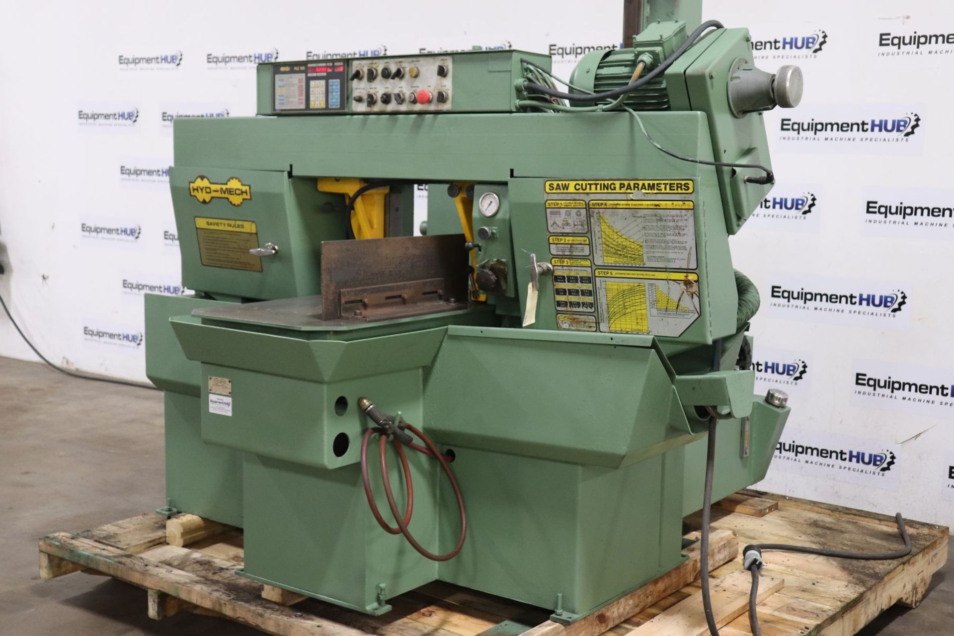 Hyd-Mech H-12A 12" x 12" Automatic Horizontal Band Saw - Image 2 of 12