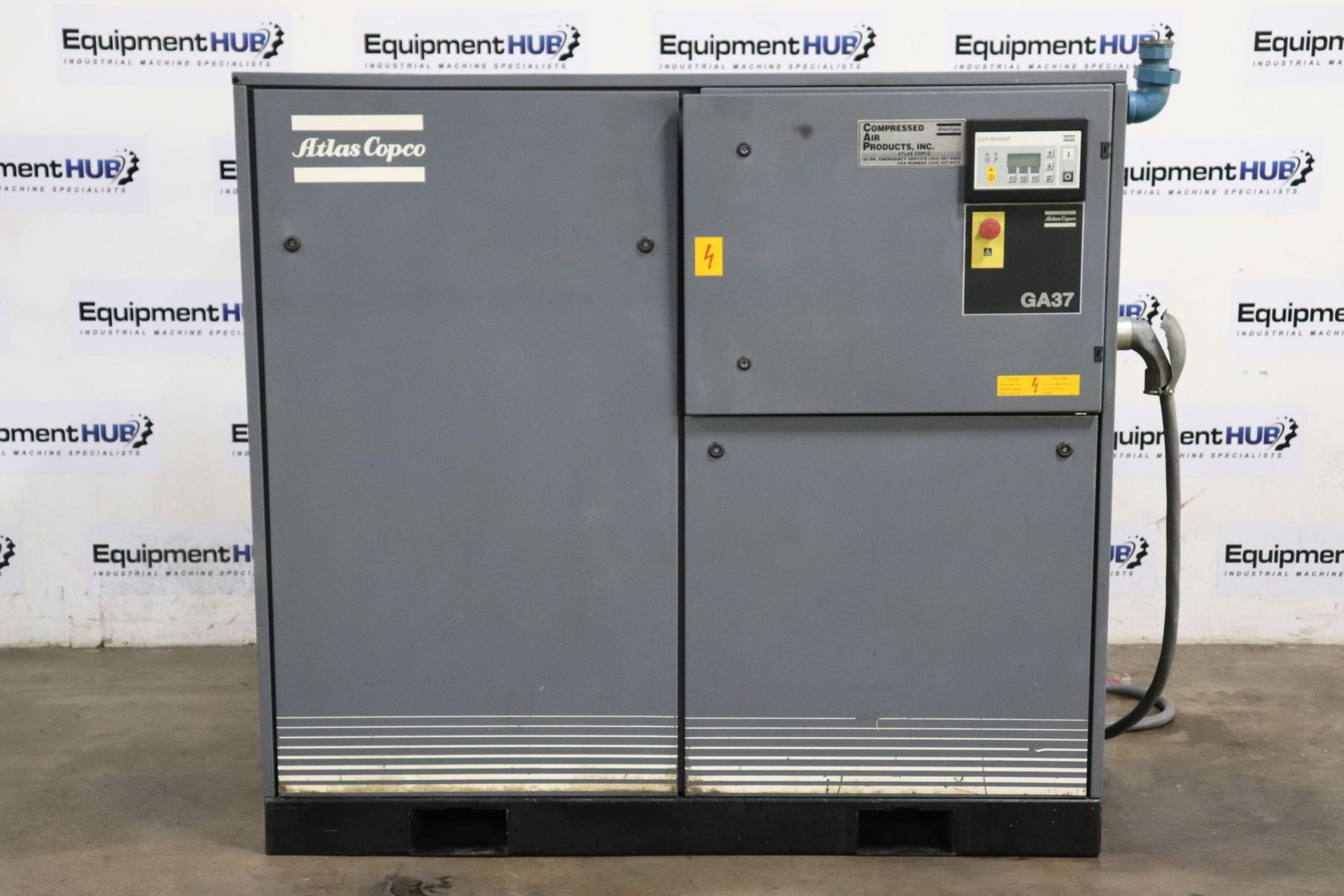 Atlas Copco GA37 50HP Rotary Air Compressor