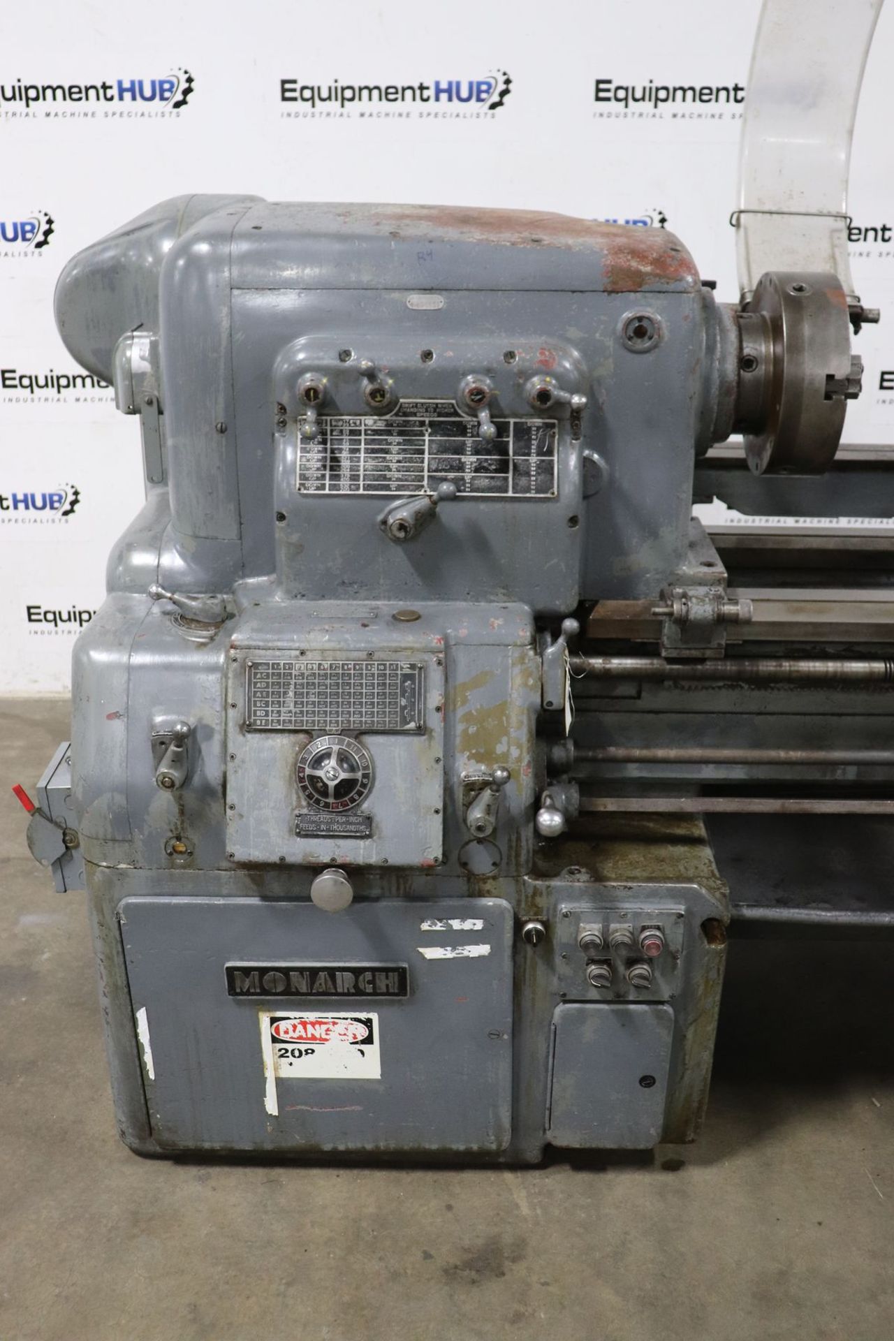 Monarch Model 61 16" / 24" x 54" Engine Lathe with Tracer Attachment - Image 9 of 12