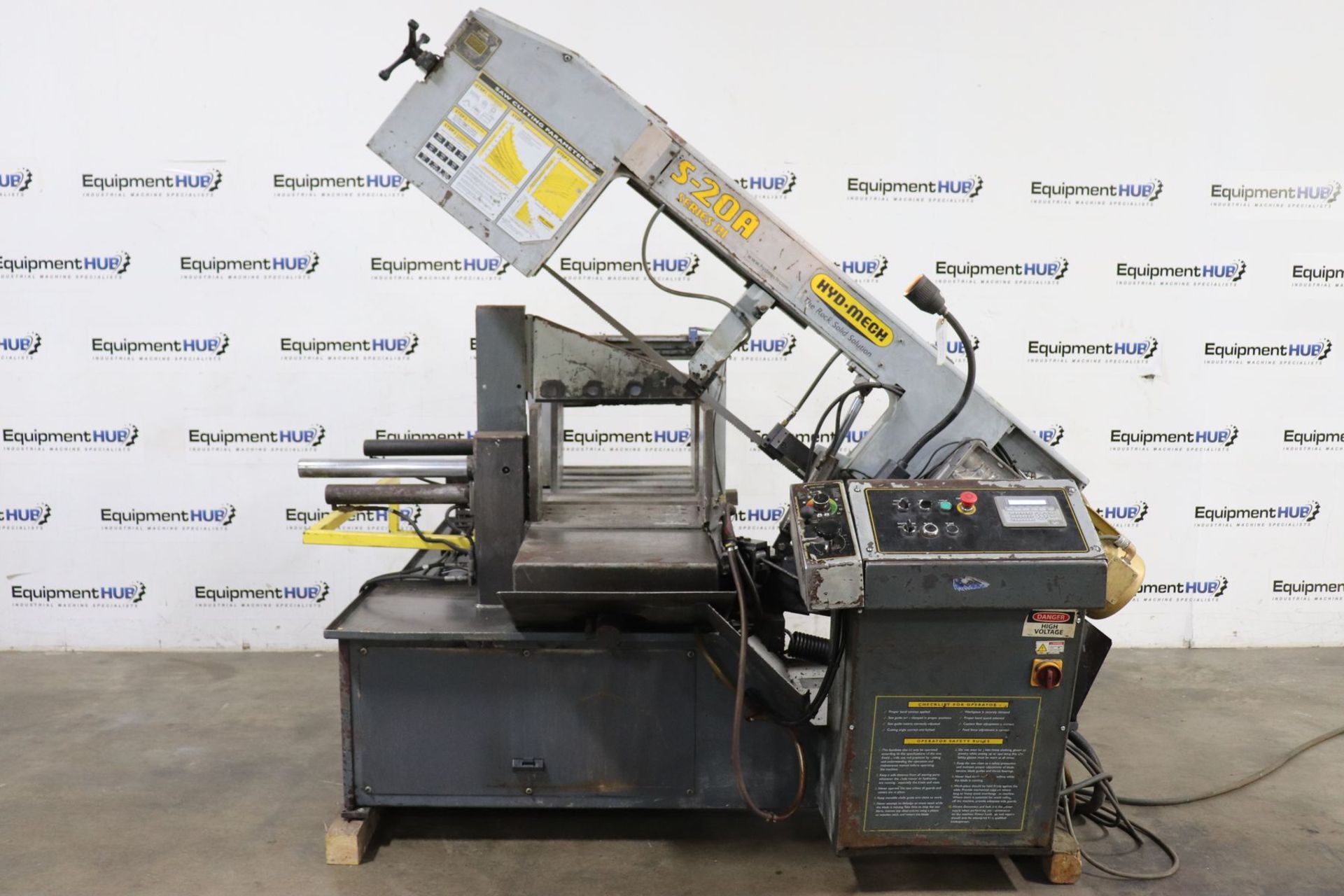 Hyd-Mech S-20A 13" x 18" Automatic Horizontal Band Saw - Image 6 of 8