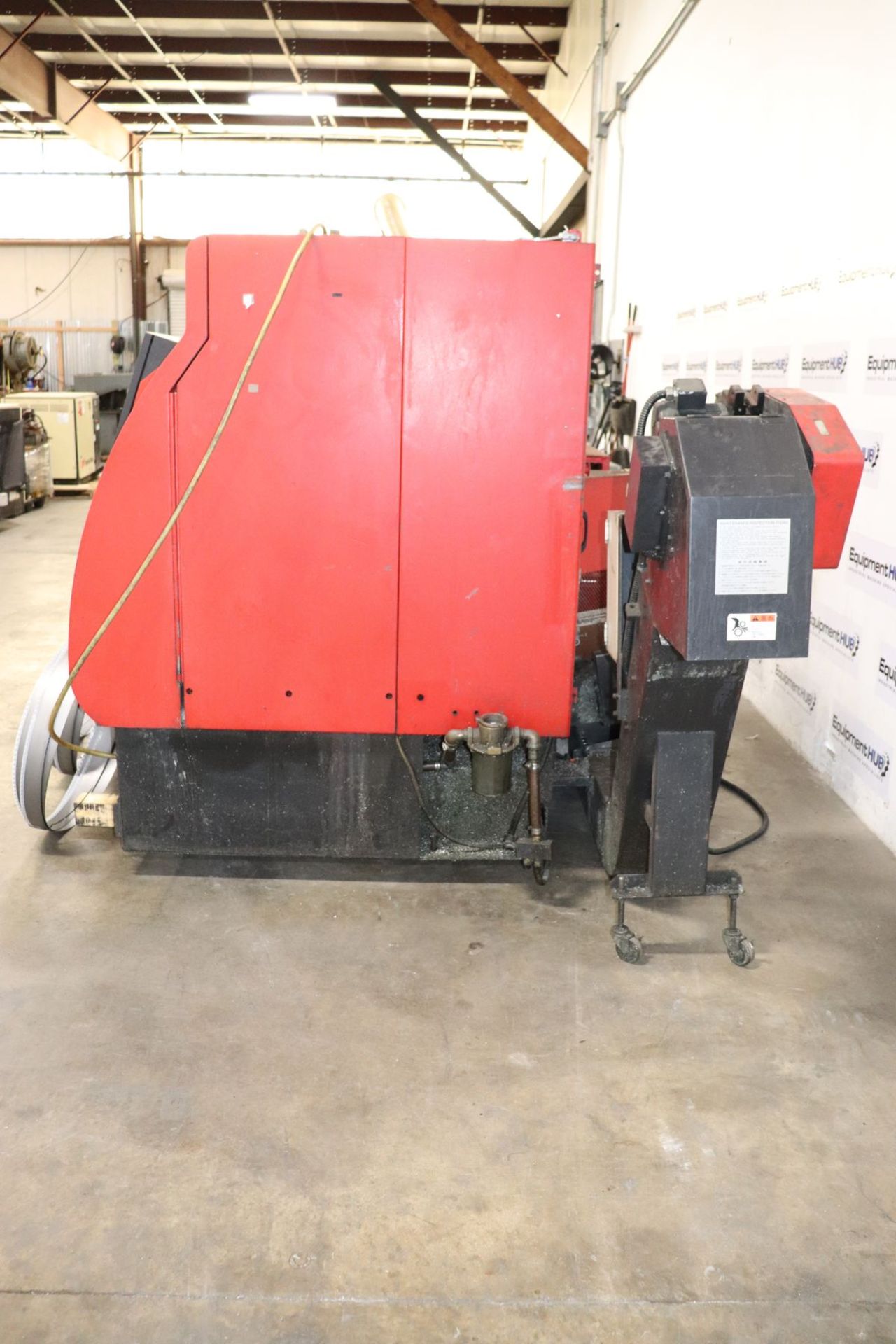 Amada HFA 530 CNC 20.9" x 20.9" Horizontal CNC Controlled Metal Cutting Band Saw - Image 9 of 12