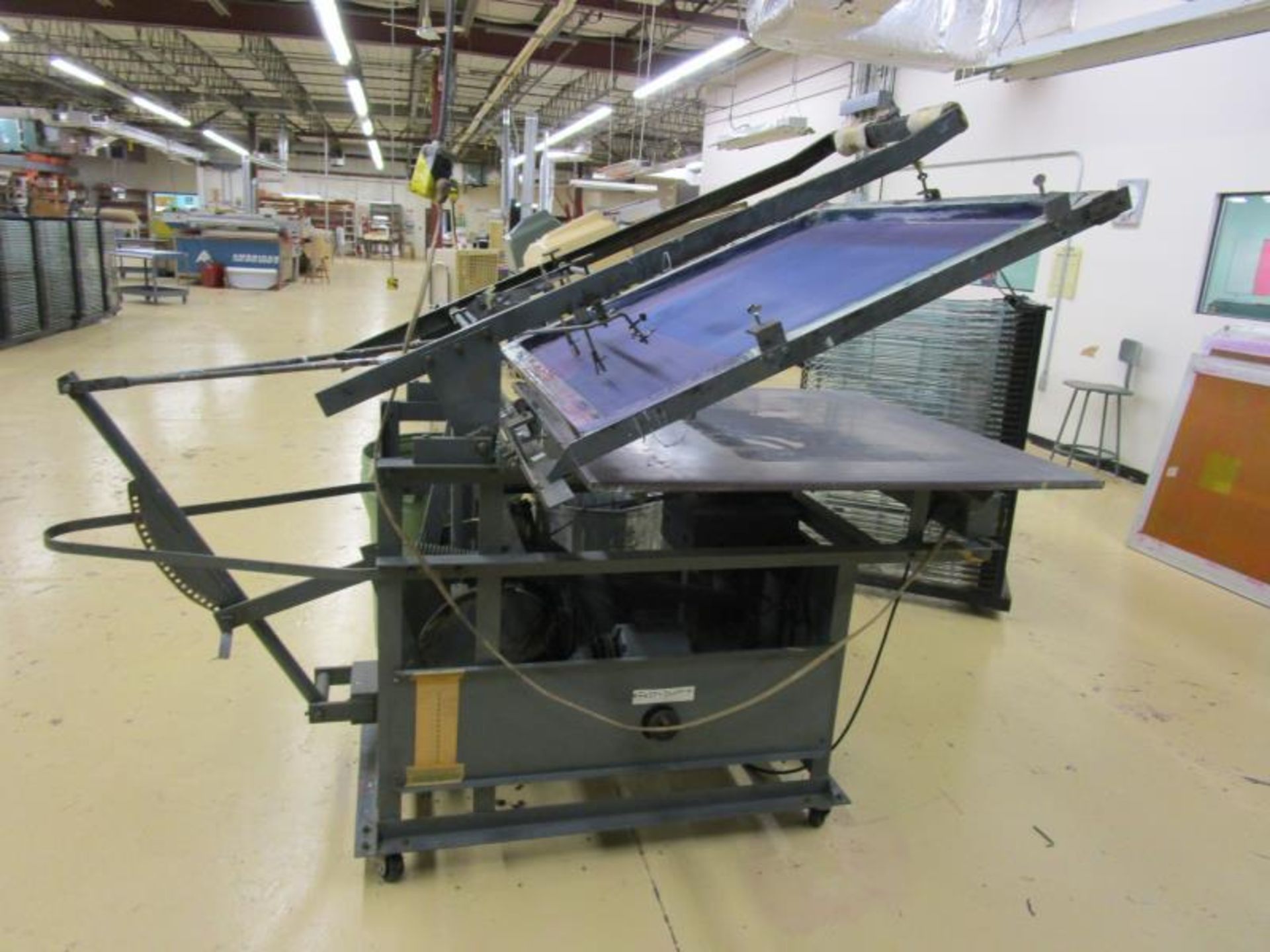 Filbar Semi Automatic Press, 4' x 4' Screen - Image 4 of 7