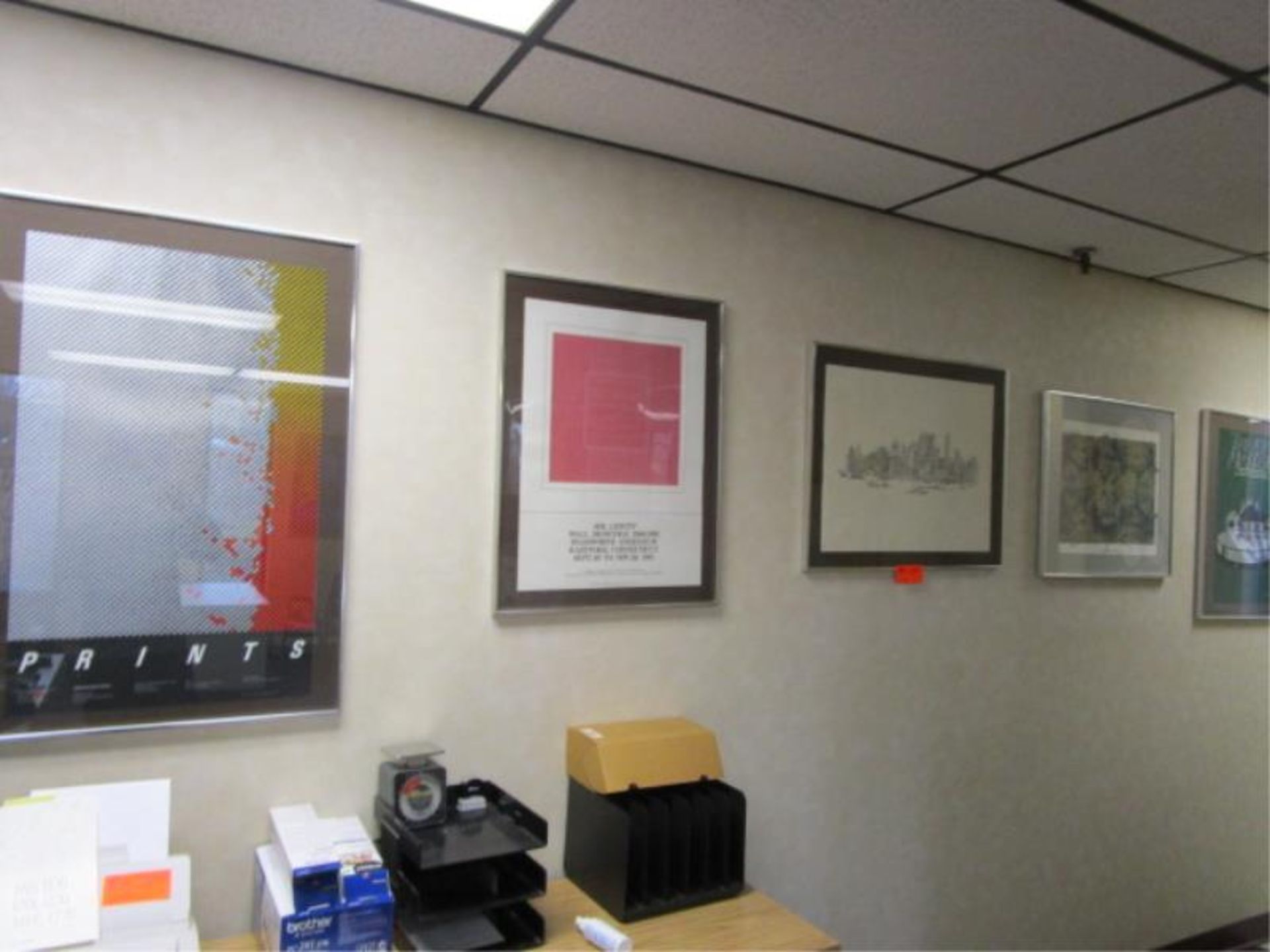 Richard Welling Manhattan 1967 & University of CT print, Solttle Lewitt Wadworth 1983 masters &